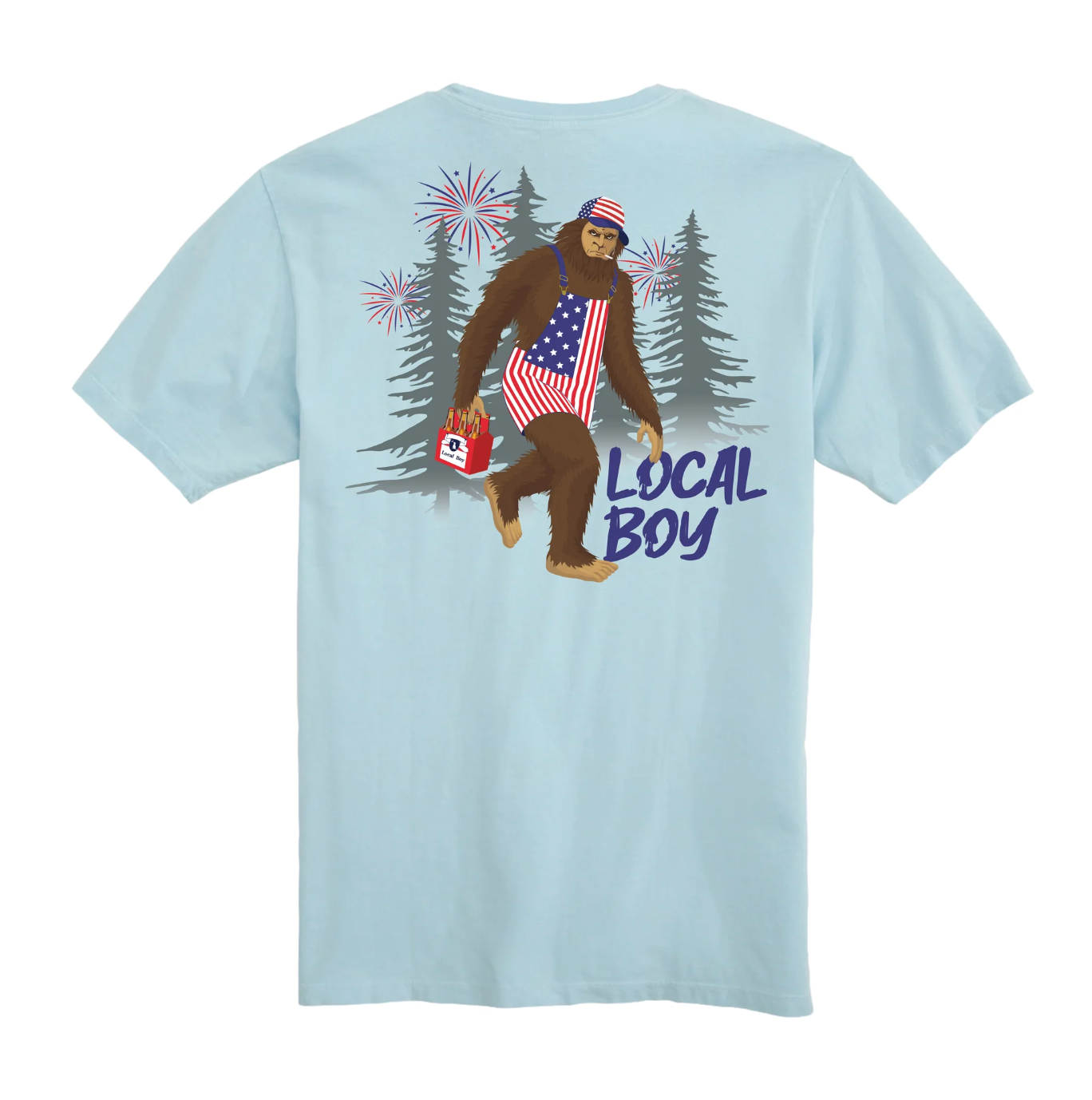 Patriotic Squatch T-Shirt