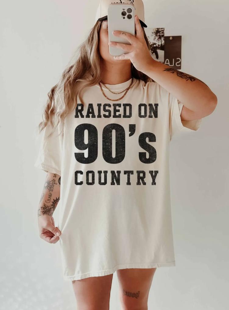 Raised on 90s Country Tee