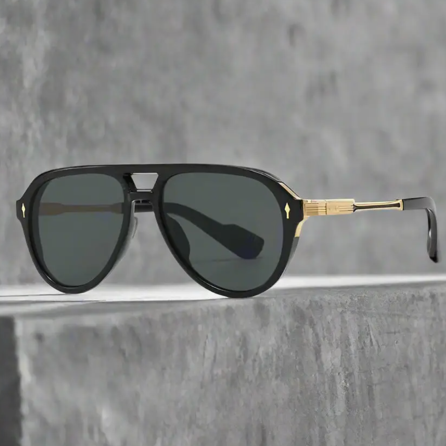 Oliver Black Aviator Sunglasses