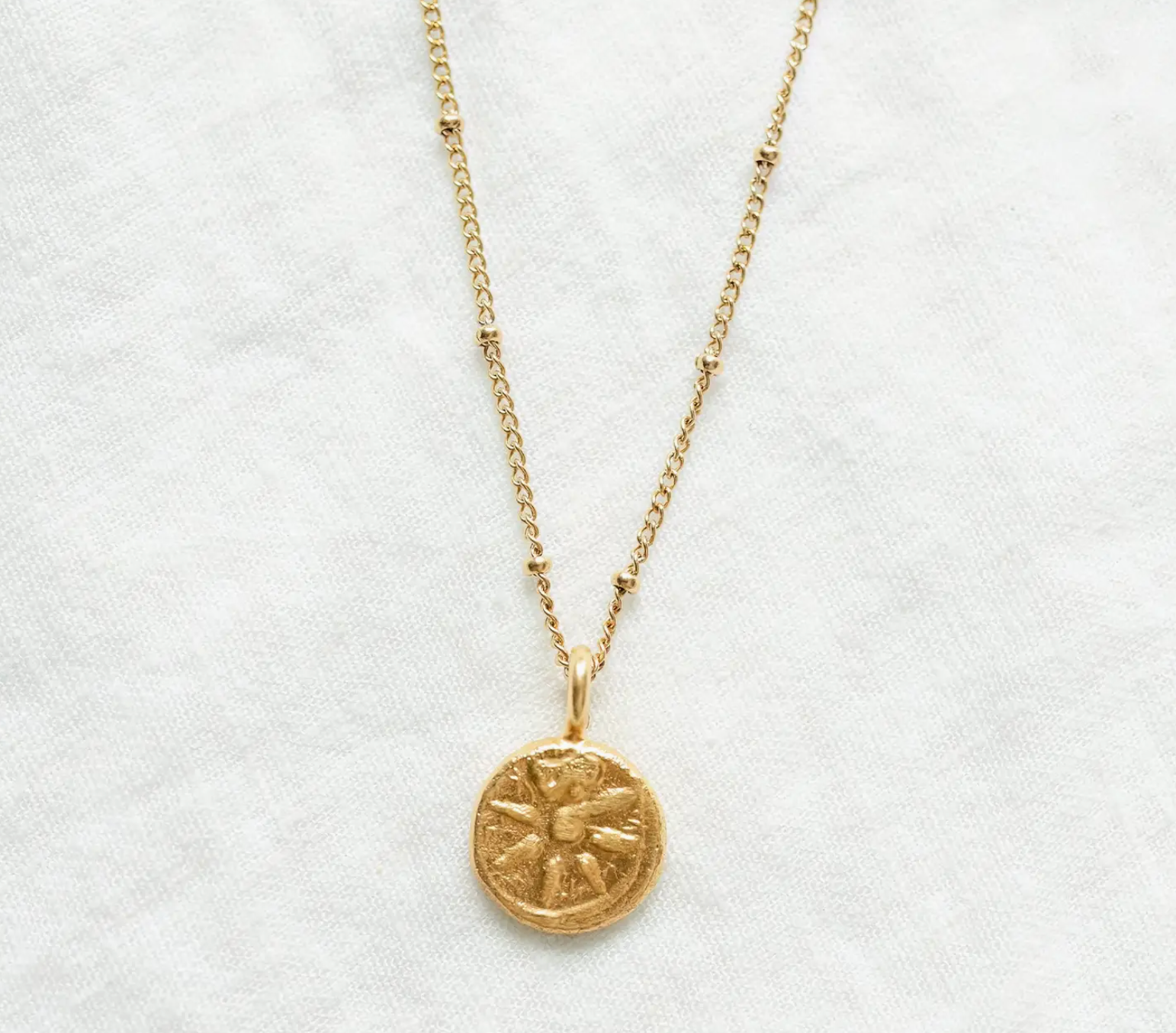Gold Widow's Mite Necklace