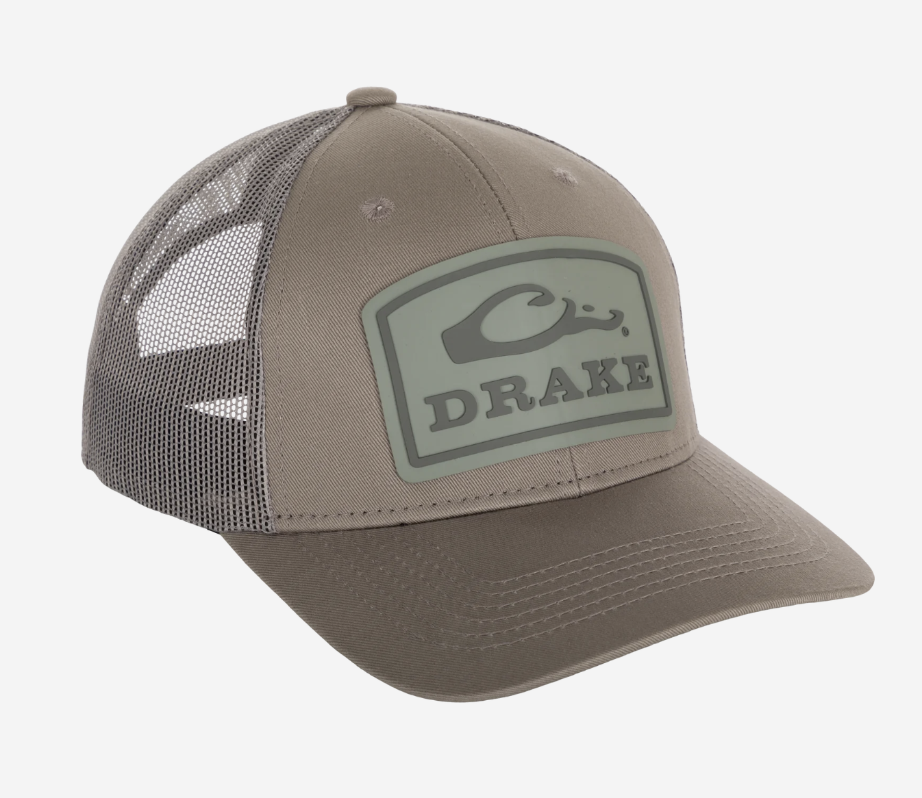 Drake Badge Logo Castlerock Grey