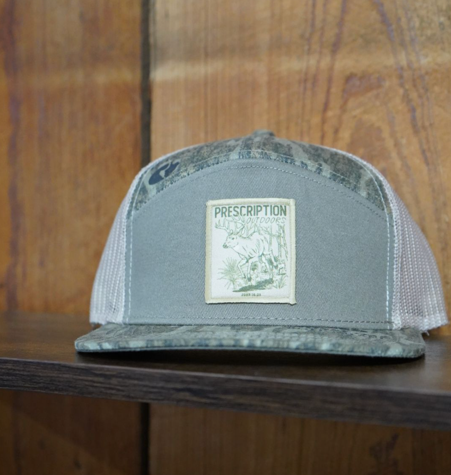 Chasin' Deer Panel Patch Hat