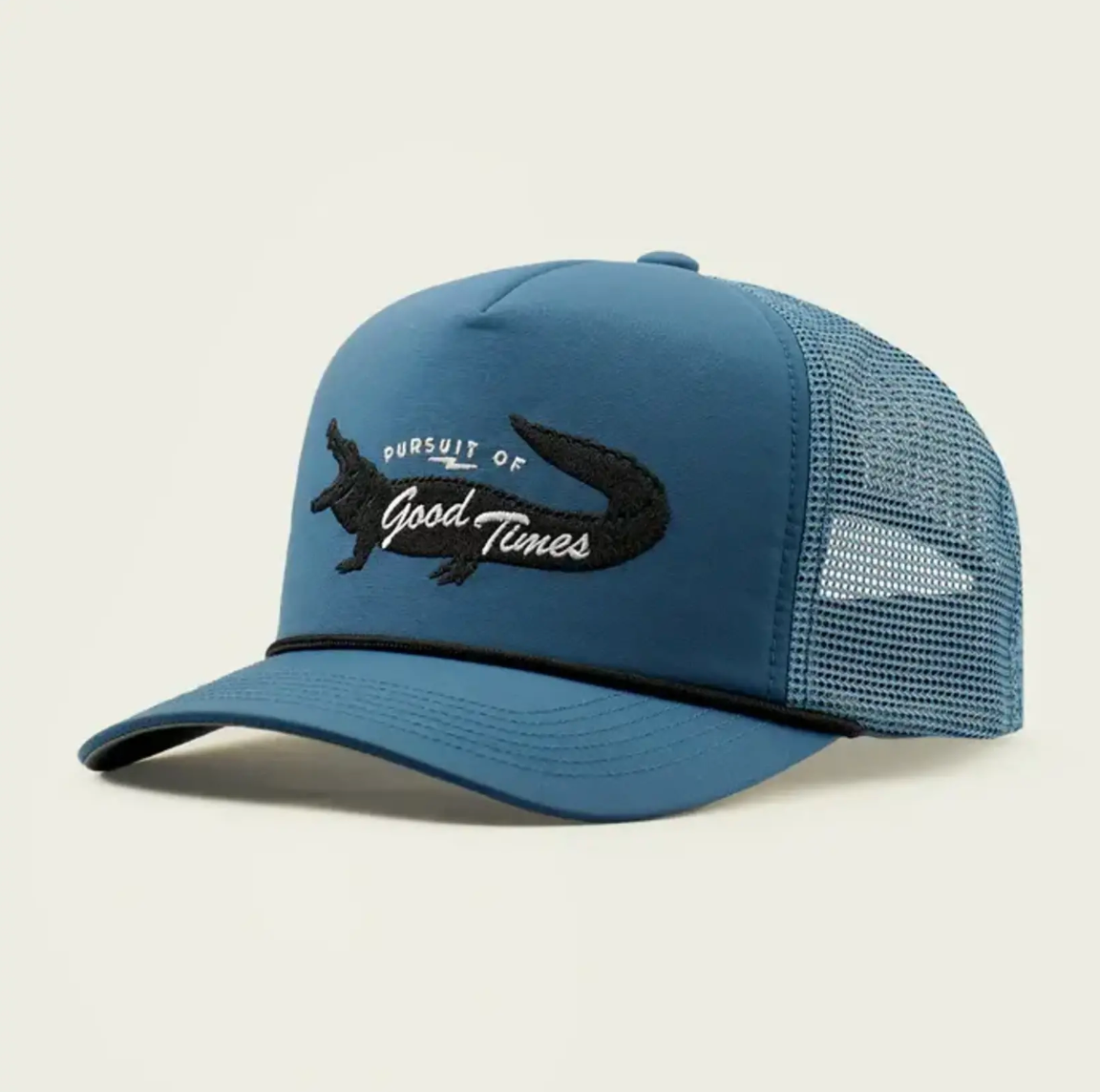 Snappy Trucker Hat - Slate Blue