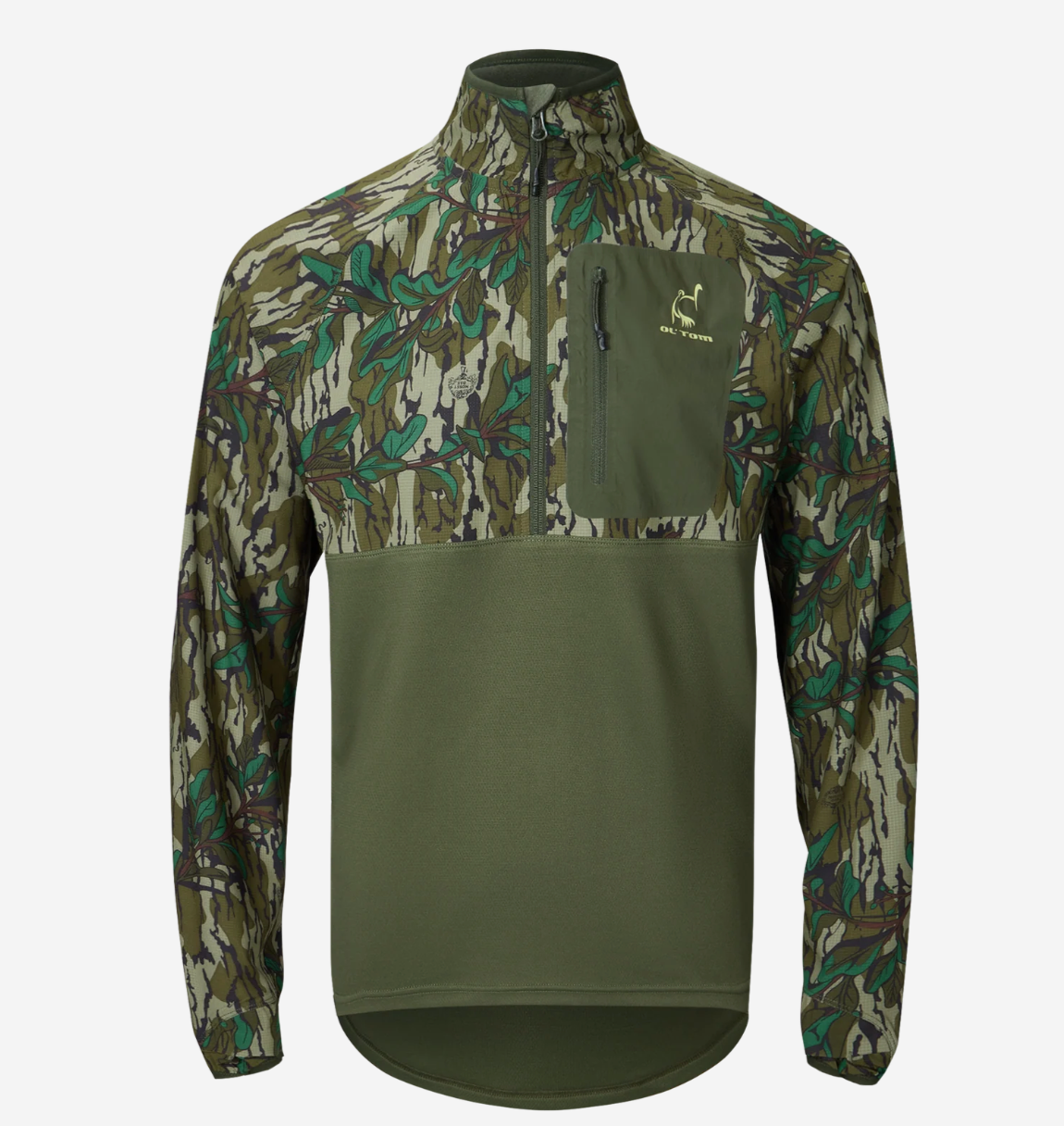 SWT Half Zip Pullover Greenleaf