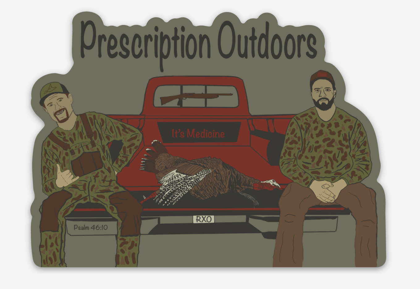 Tailgatin' Sticker