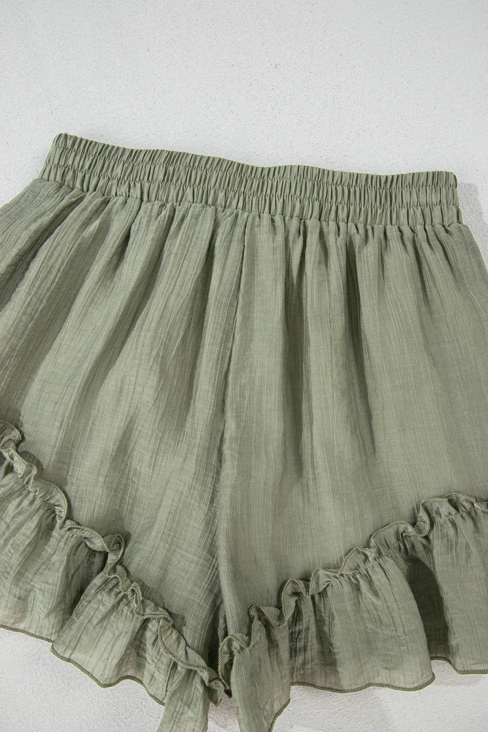 Soft Sage Flutter Skort