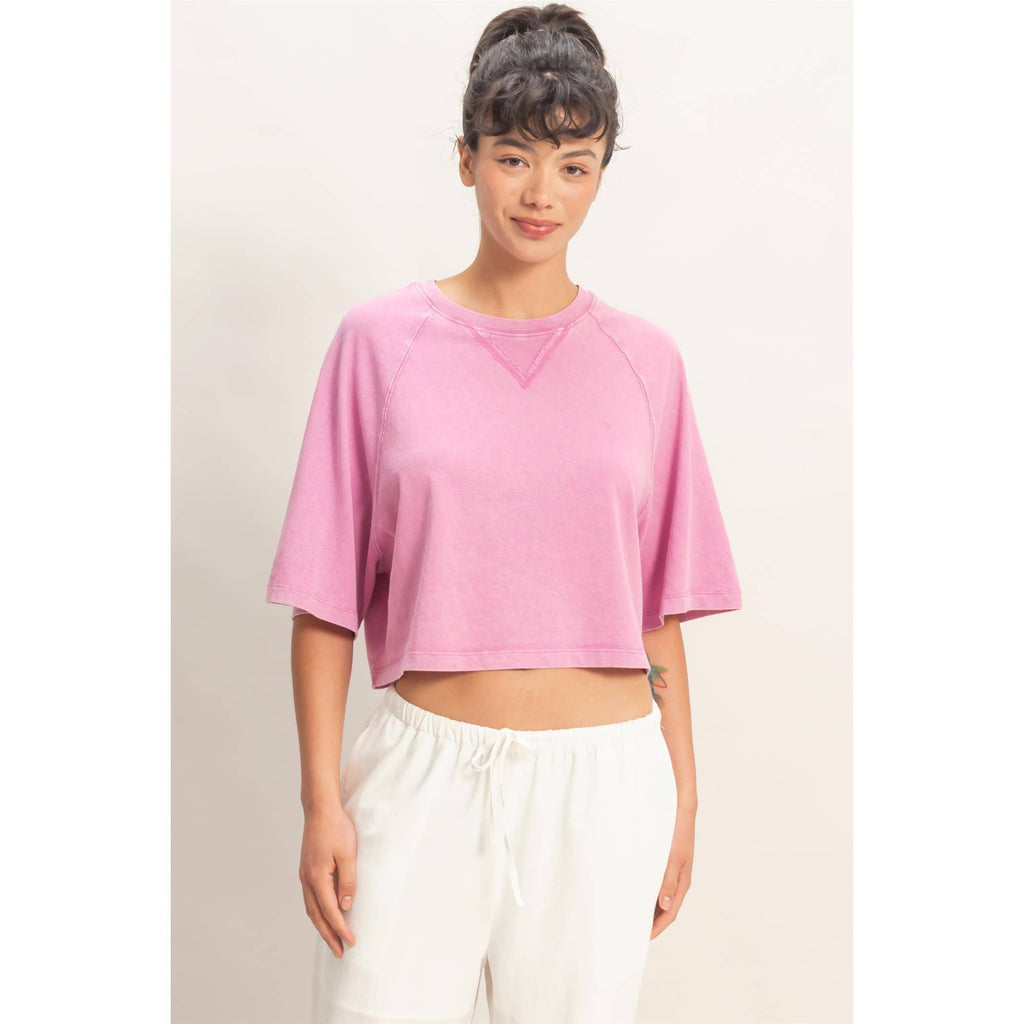 Vintage Fade Cropped Tee