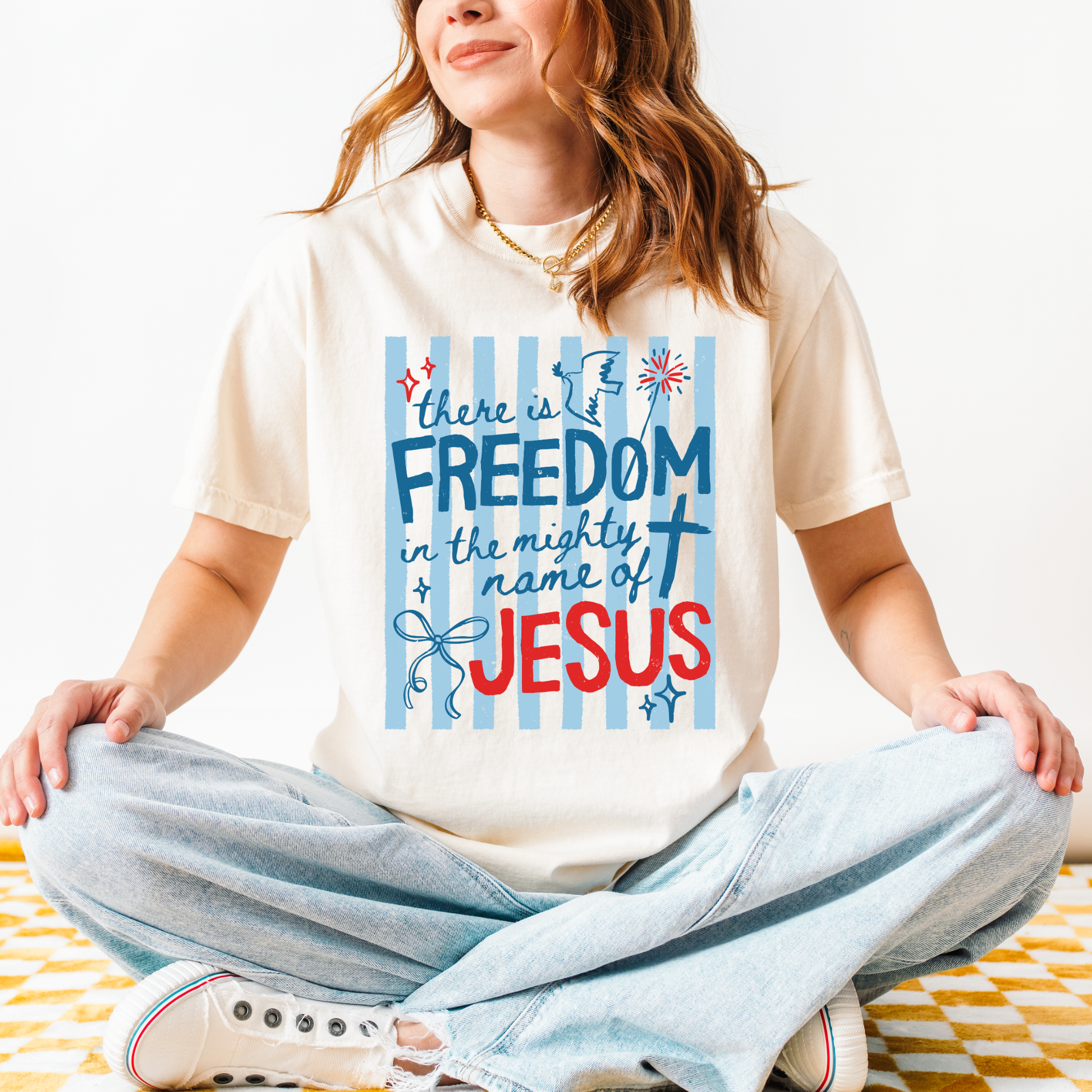 Freedom in Jesus Graphic Tee