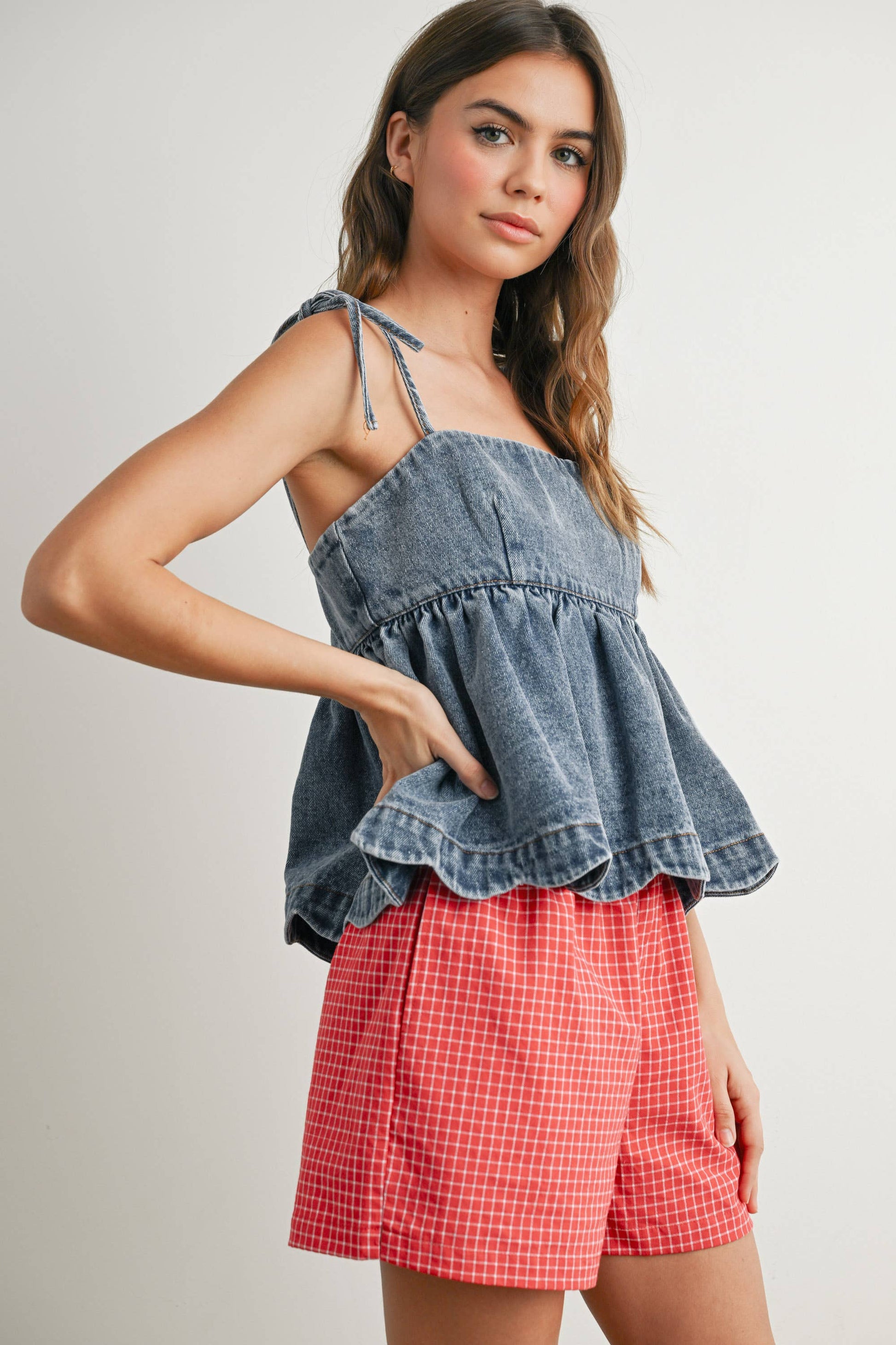 Ocean Breeze Tie-Strap Top