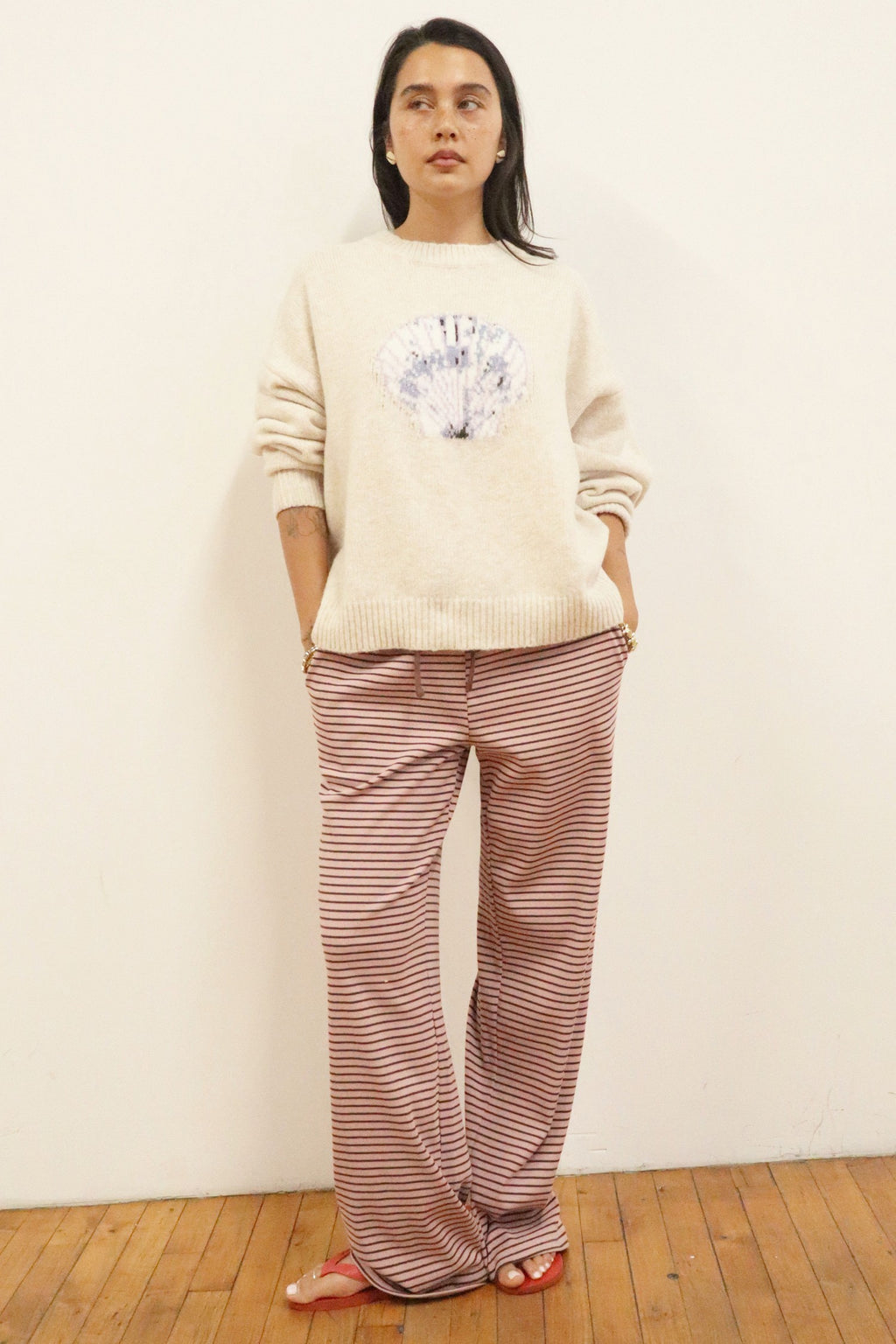 The Coastal Charm Sweater