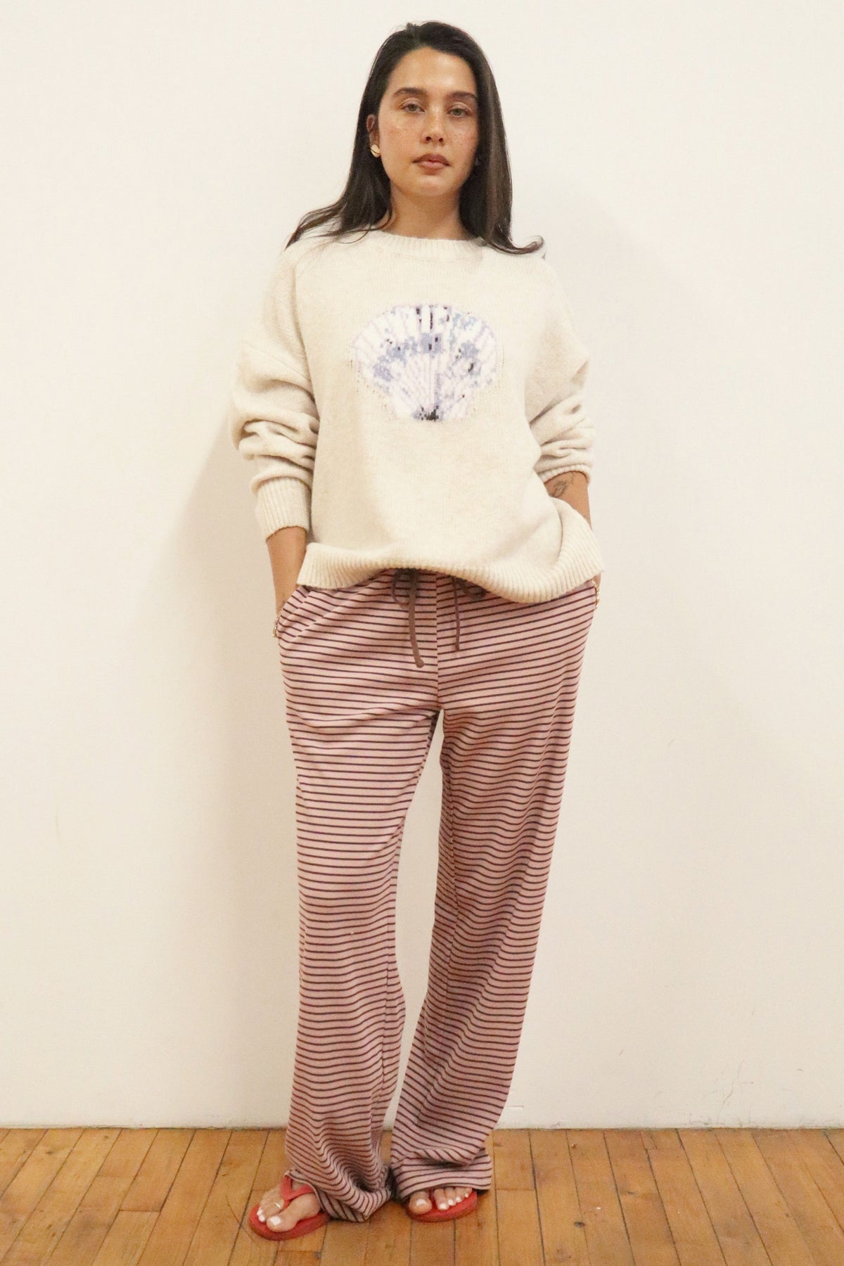 The Coastal Charm Sweater