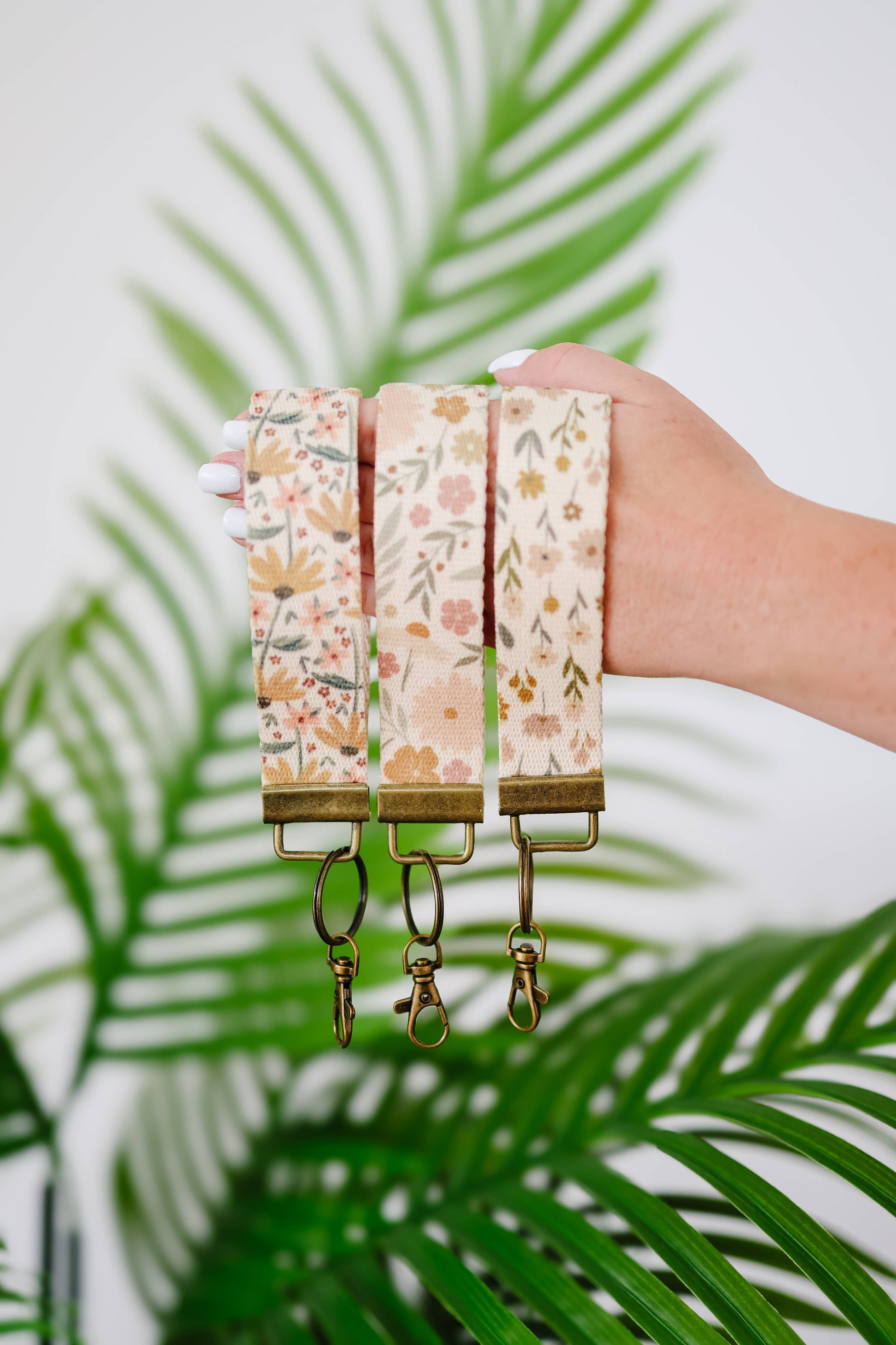 Canvas Wristlet Lanyard