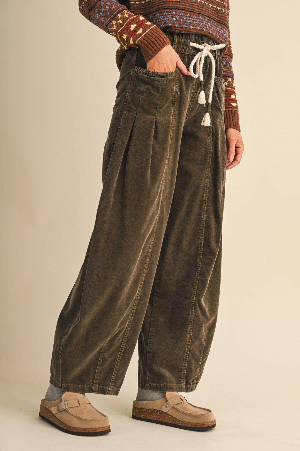 The Oakwood Wide Leg Pants