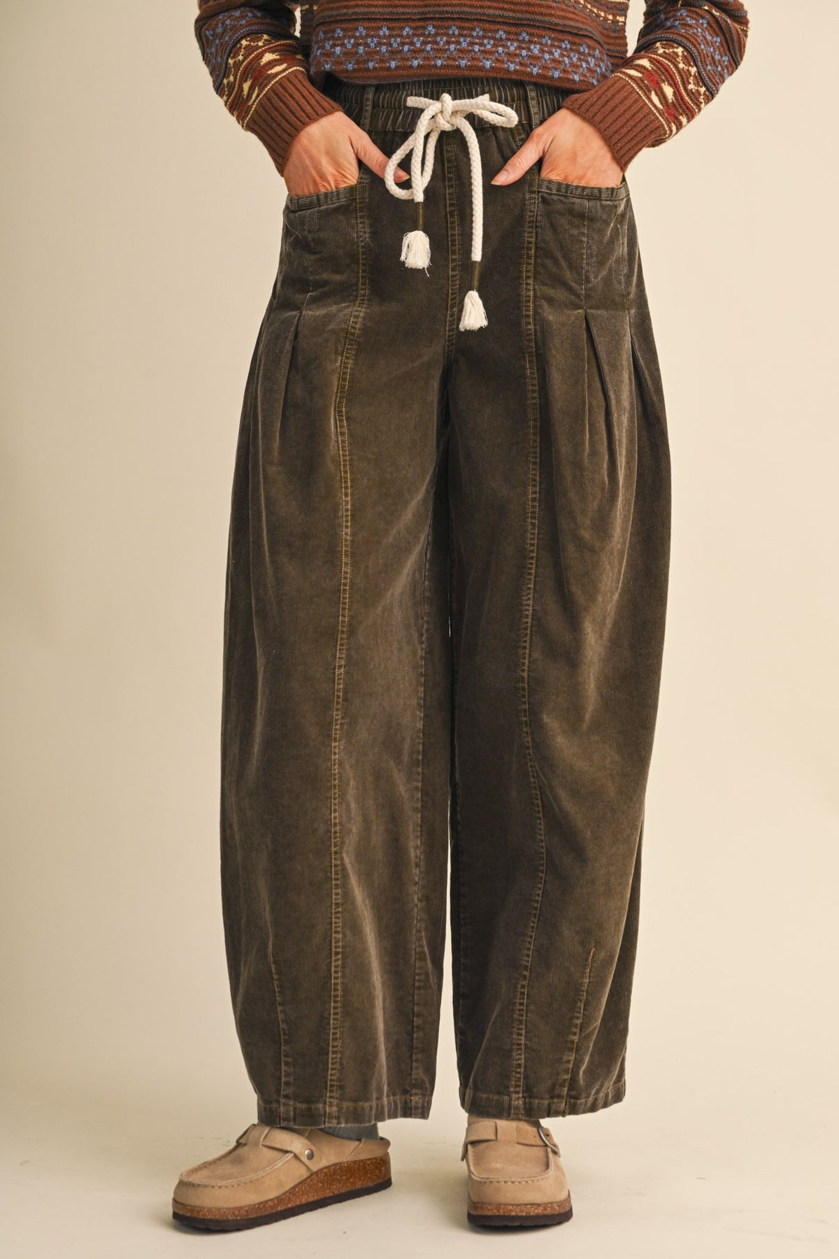 The Oakwood Wide Leg Pants