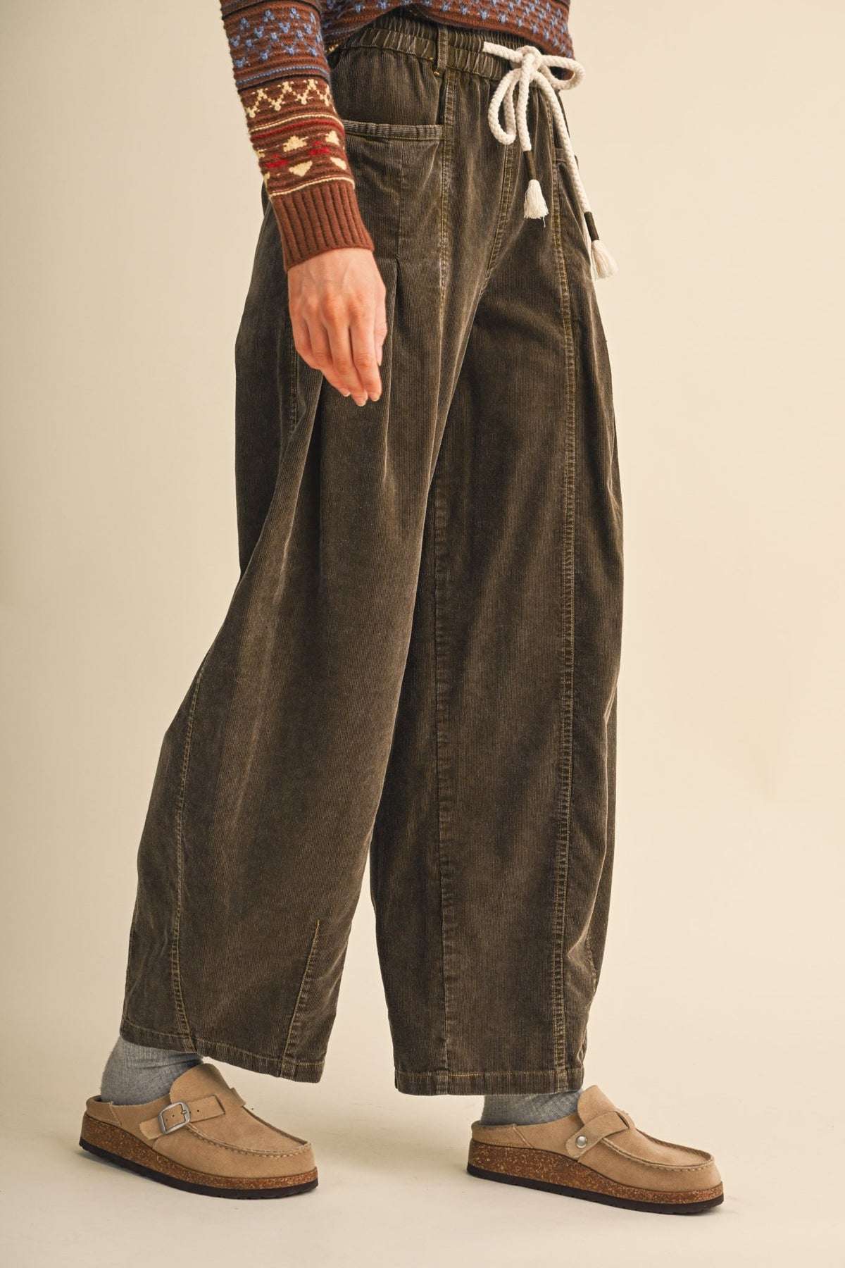 The Oakwood Wide Leg Pants