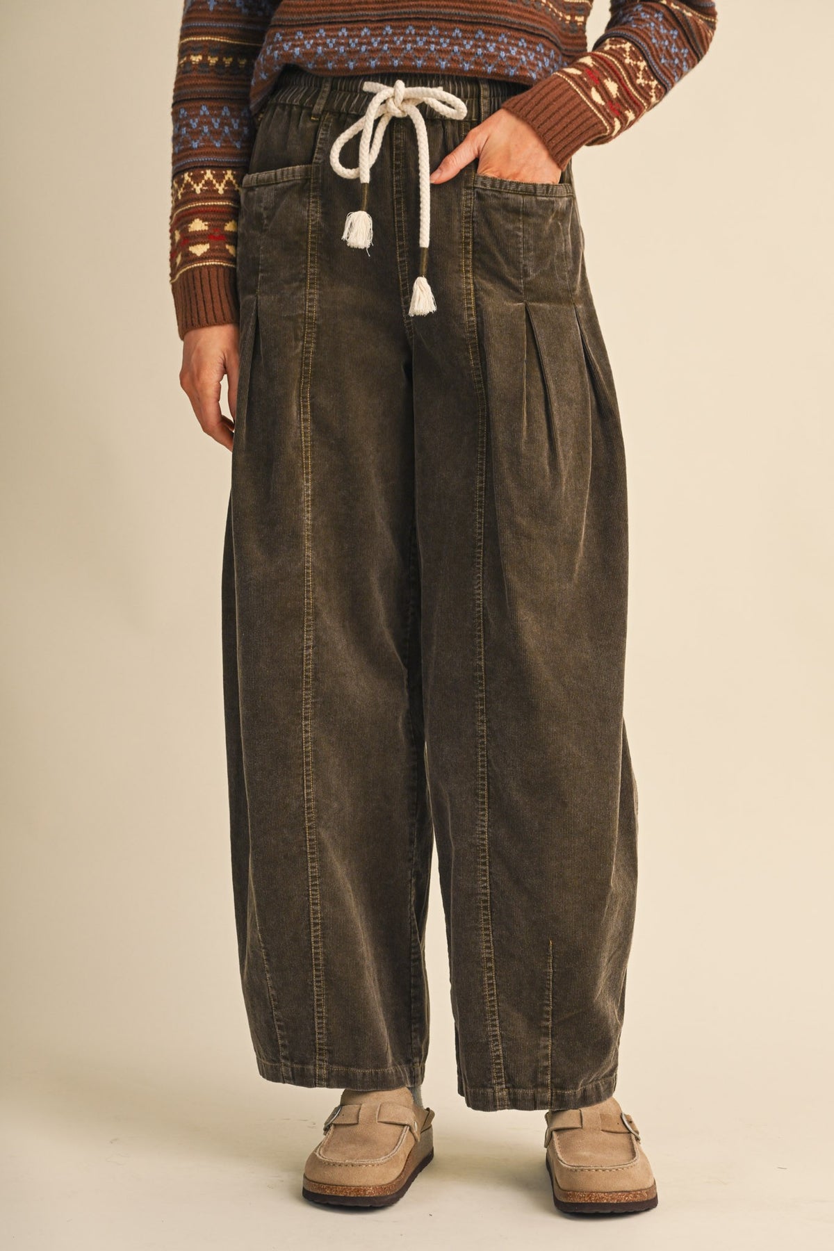 The Oakwood Wide Leg Pants