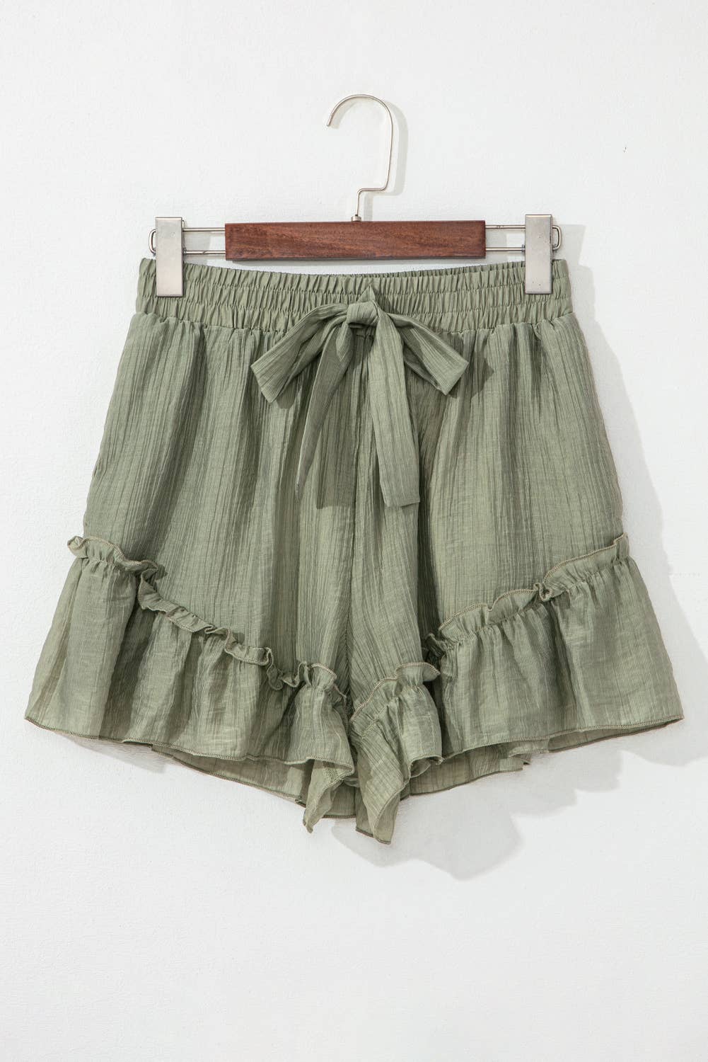 Soft Sage Flutter Skort