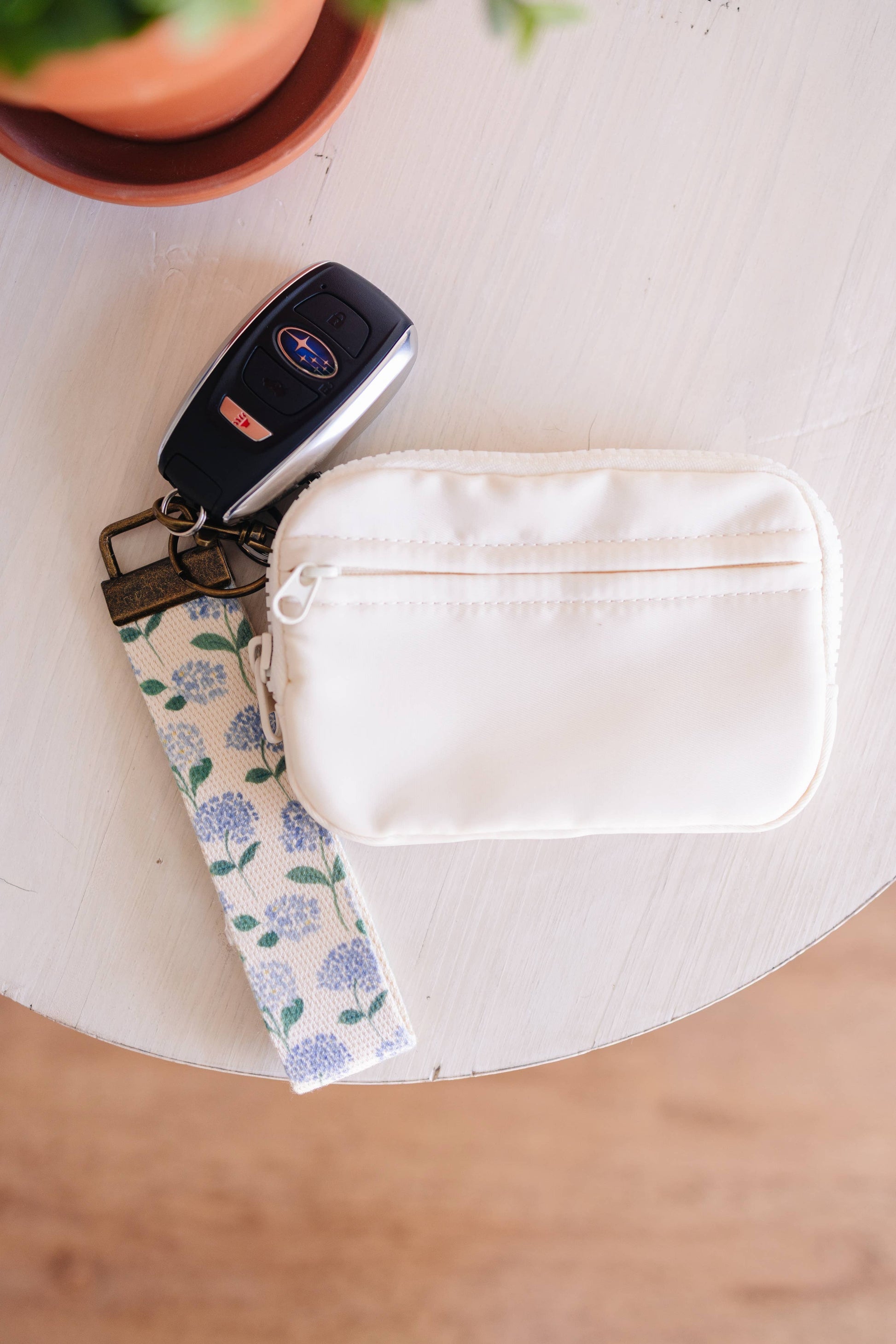 Canvas Wristlet Lanyard