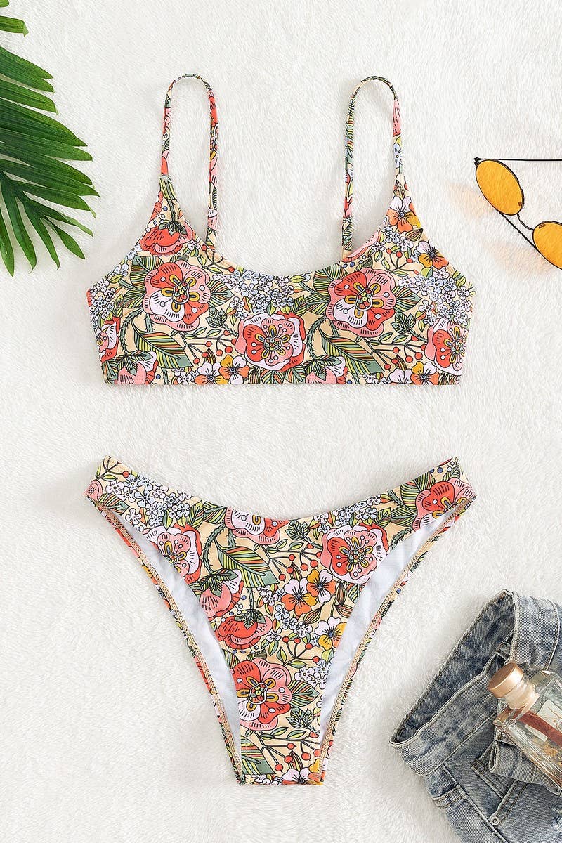 Retro Bloom Bikini