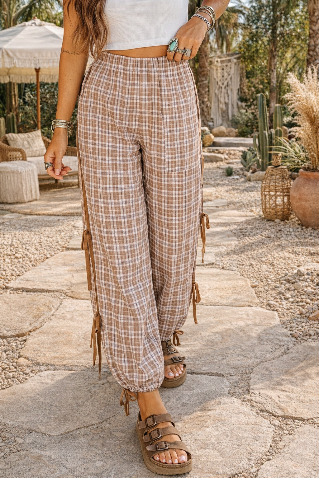 Canyon Creek Plaid Pants