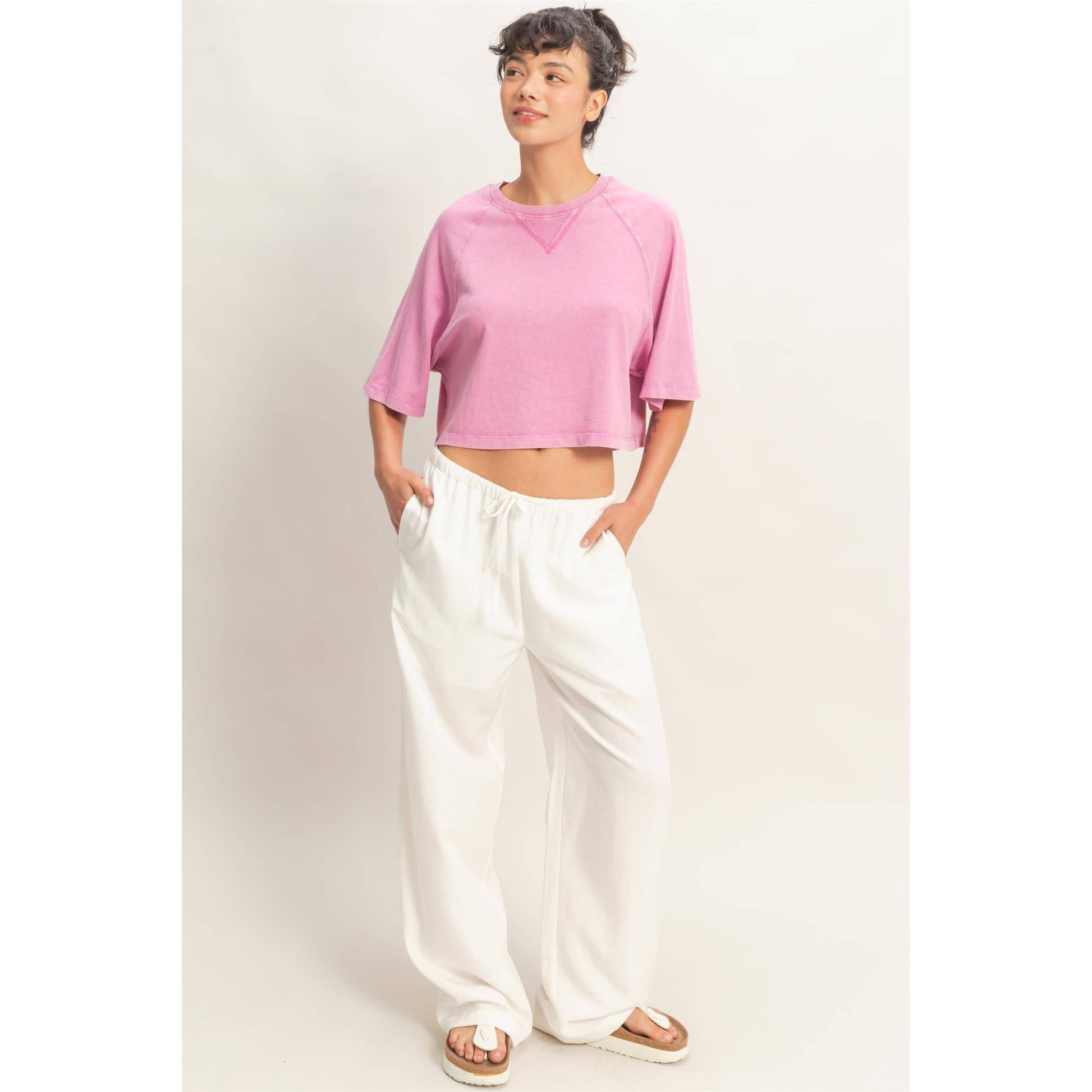 Vintage Fade Cropped Tee