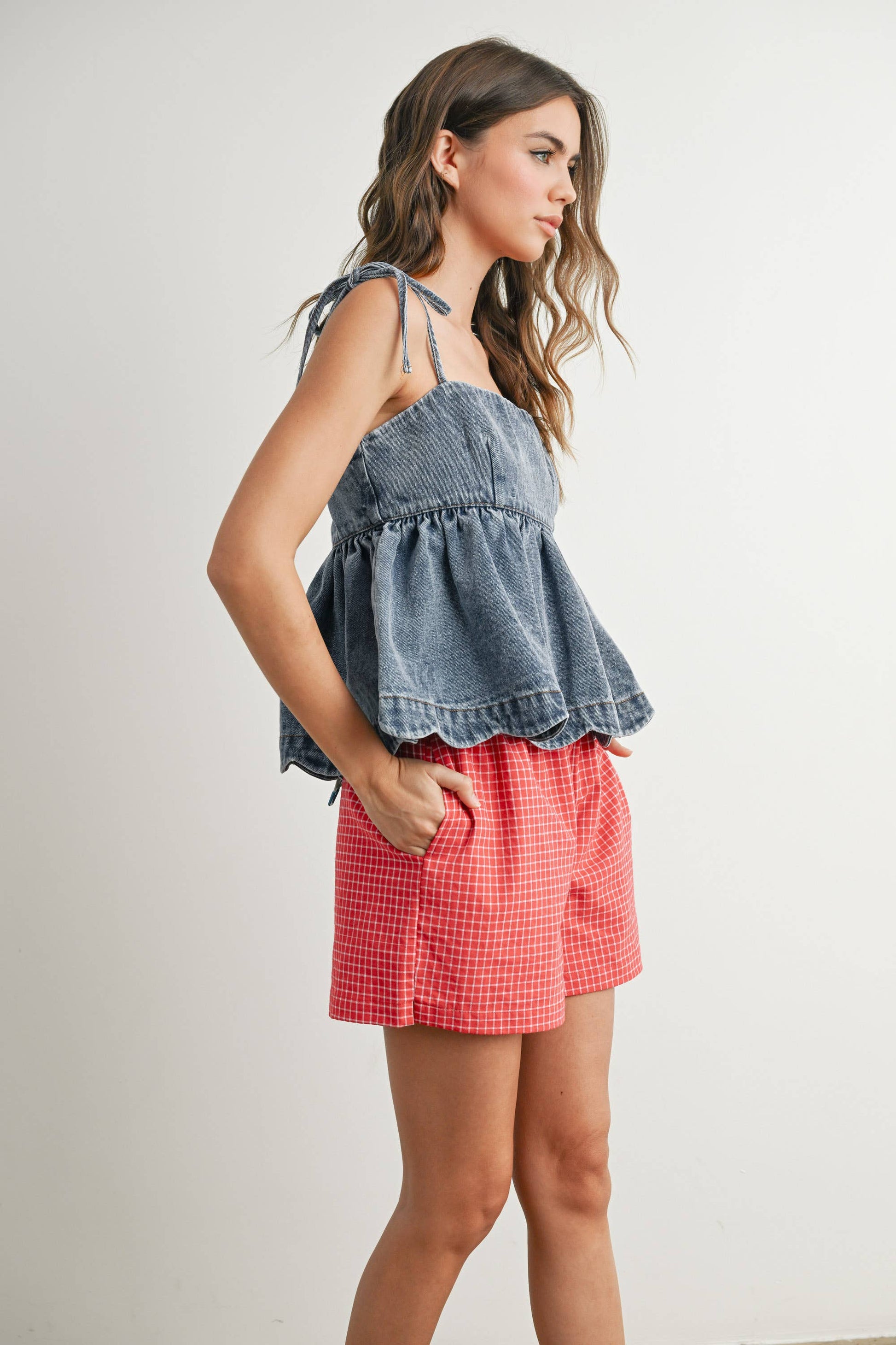 Ocean Breeze Tie-Strap Top