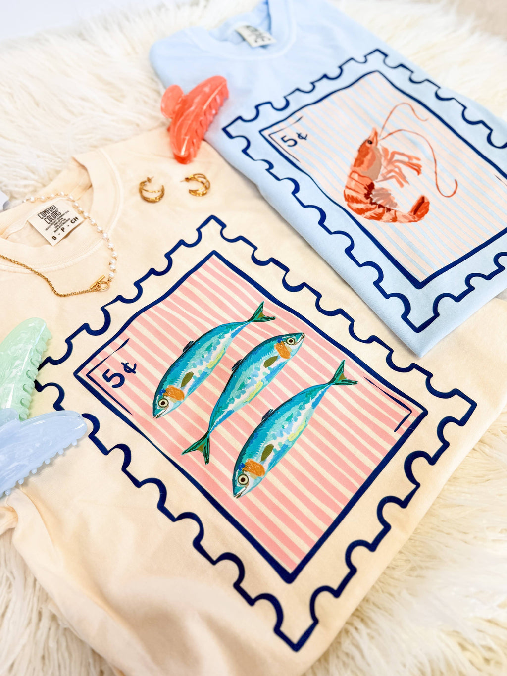 Sardine Stamp Tee