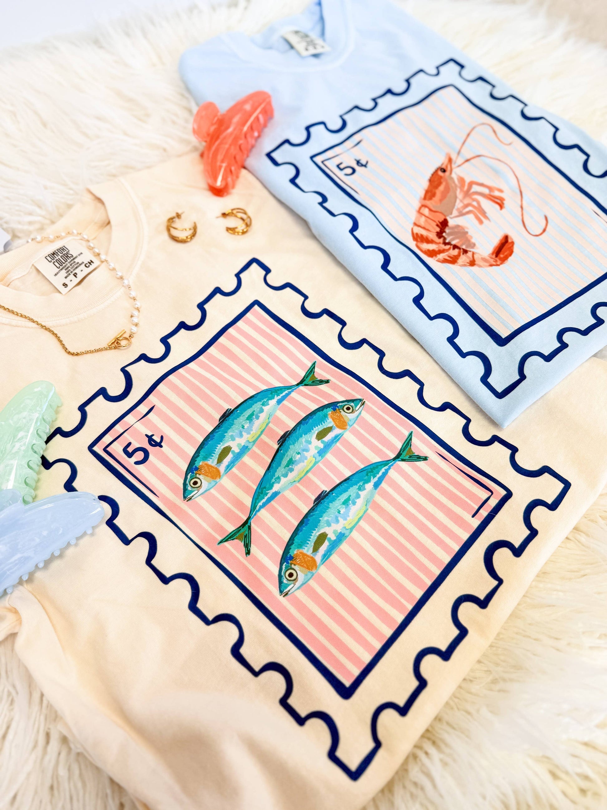 Sardine Stamp Tee