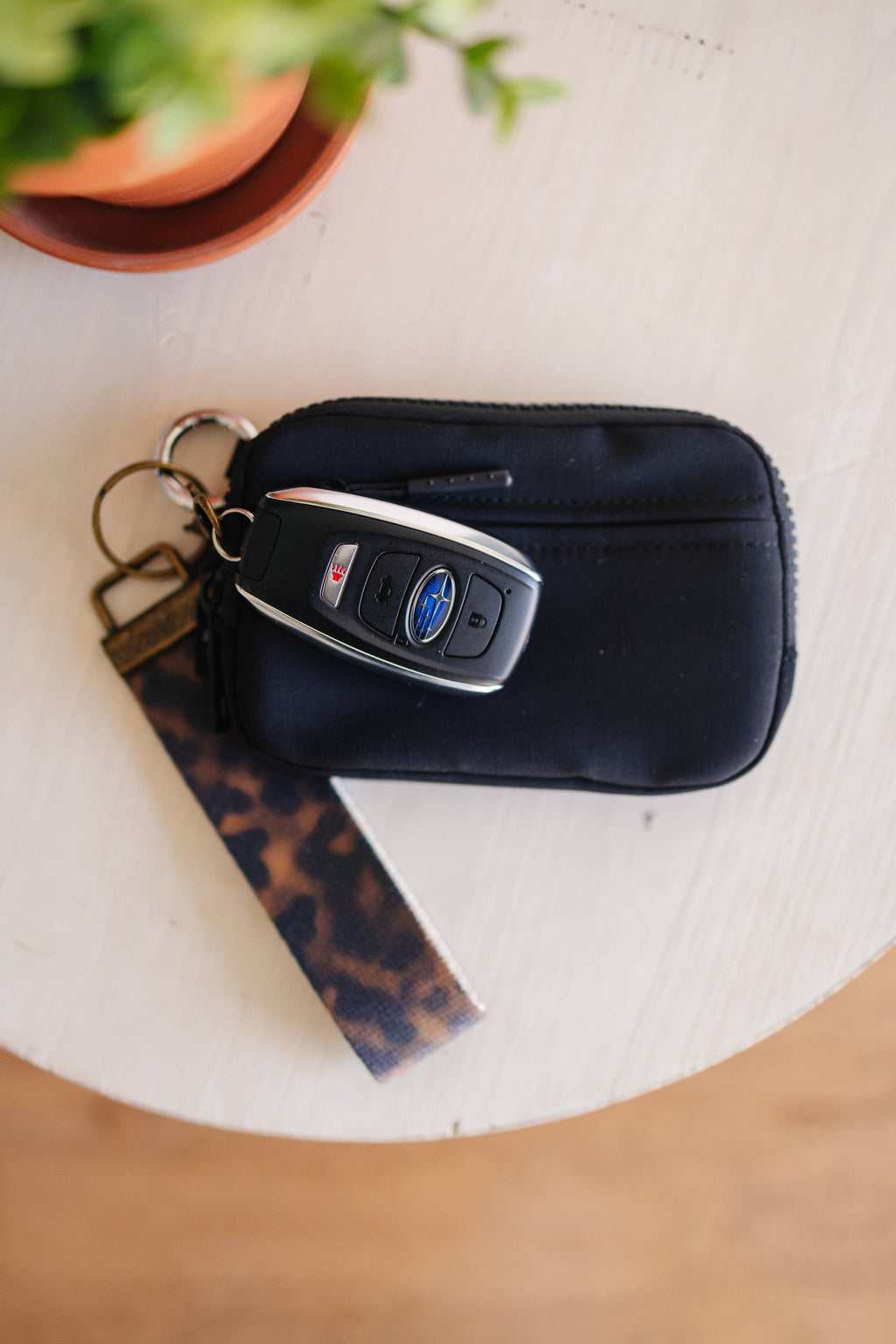 Canvas Wristlet Lanyard