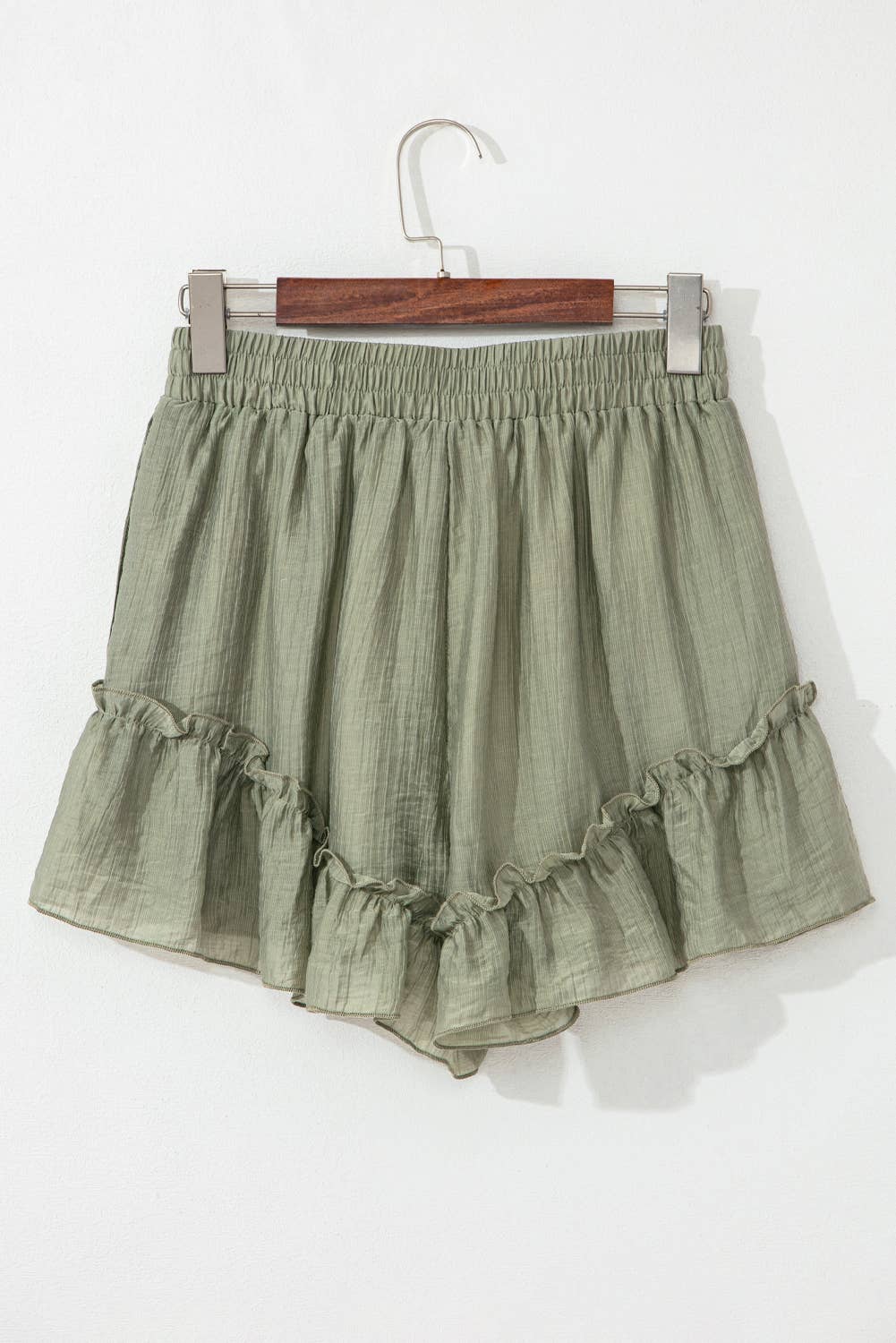 Soft Sage Flutter Skort