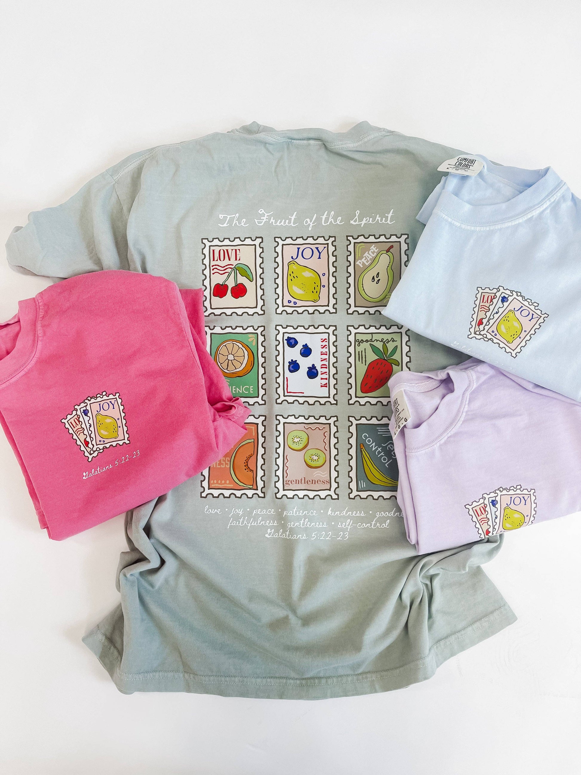 Fruit of the Spirit Stamps Tee