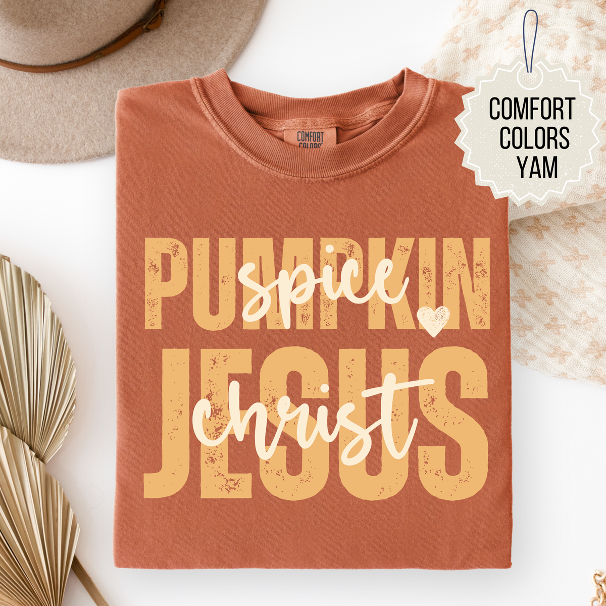 Pumpkin Spice Jesus Christ Tee.
