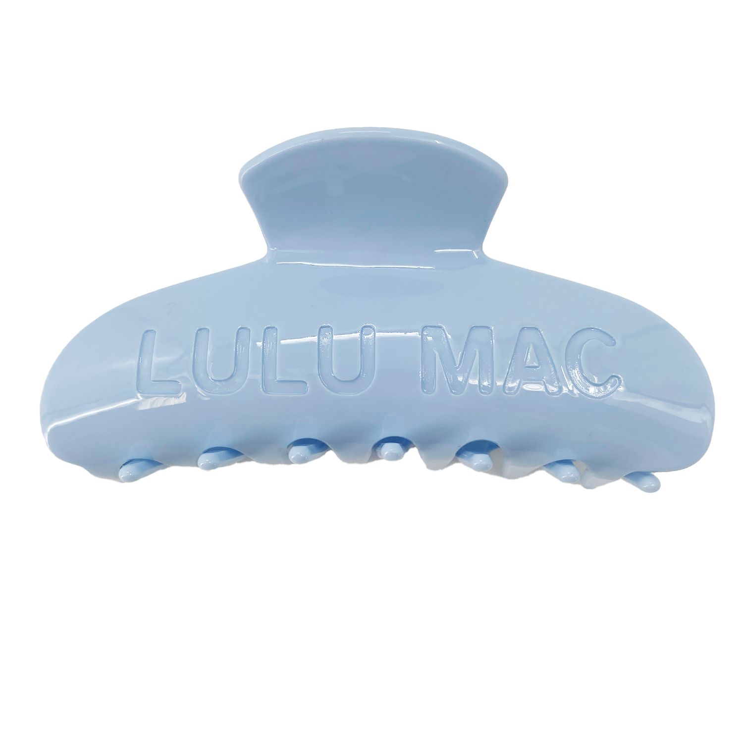 LULU MAC HAIR CLIPS Light Blue