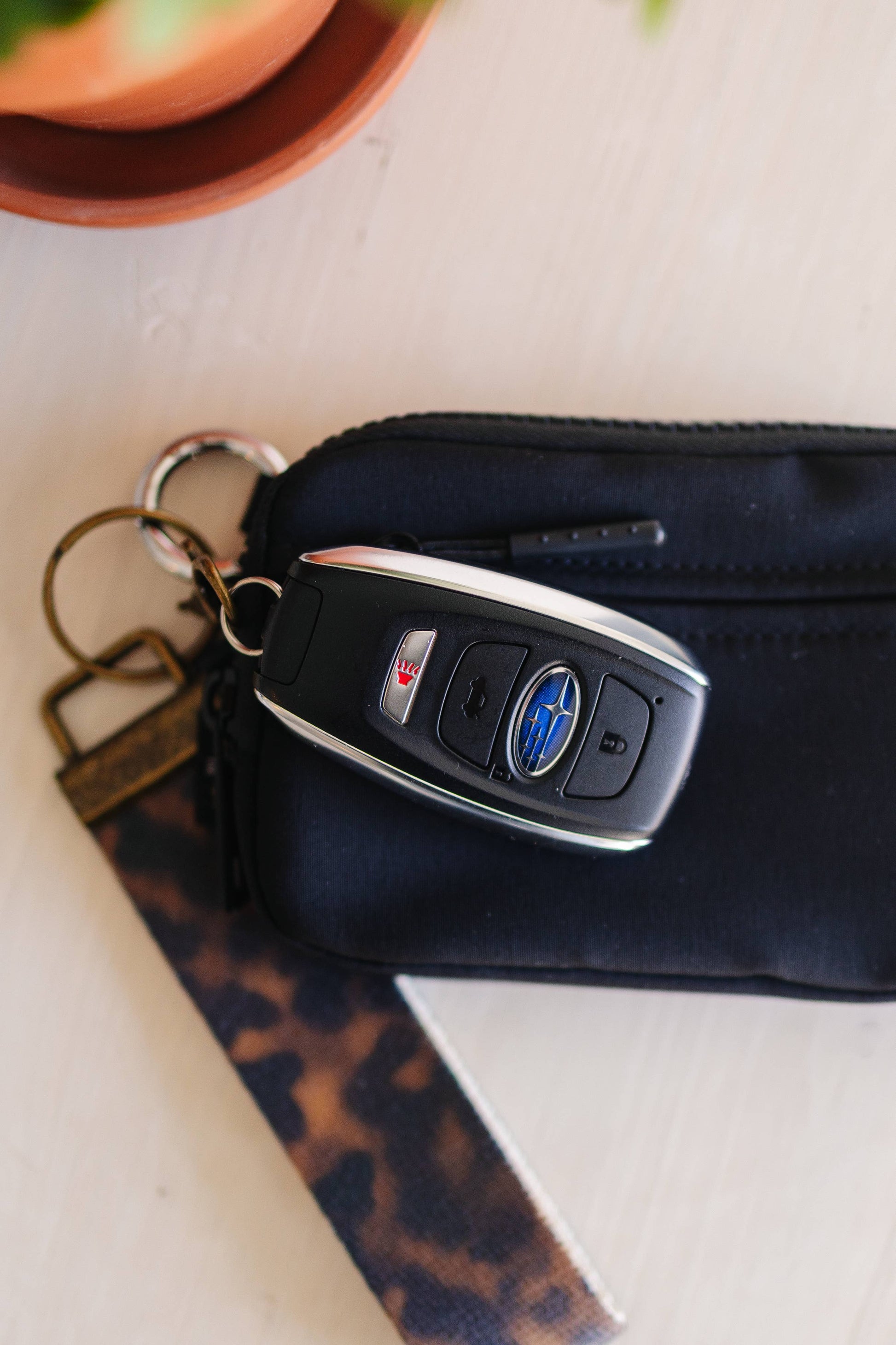 Canvas Wristlet Lanyard