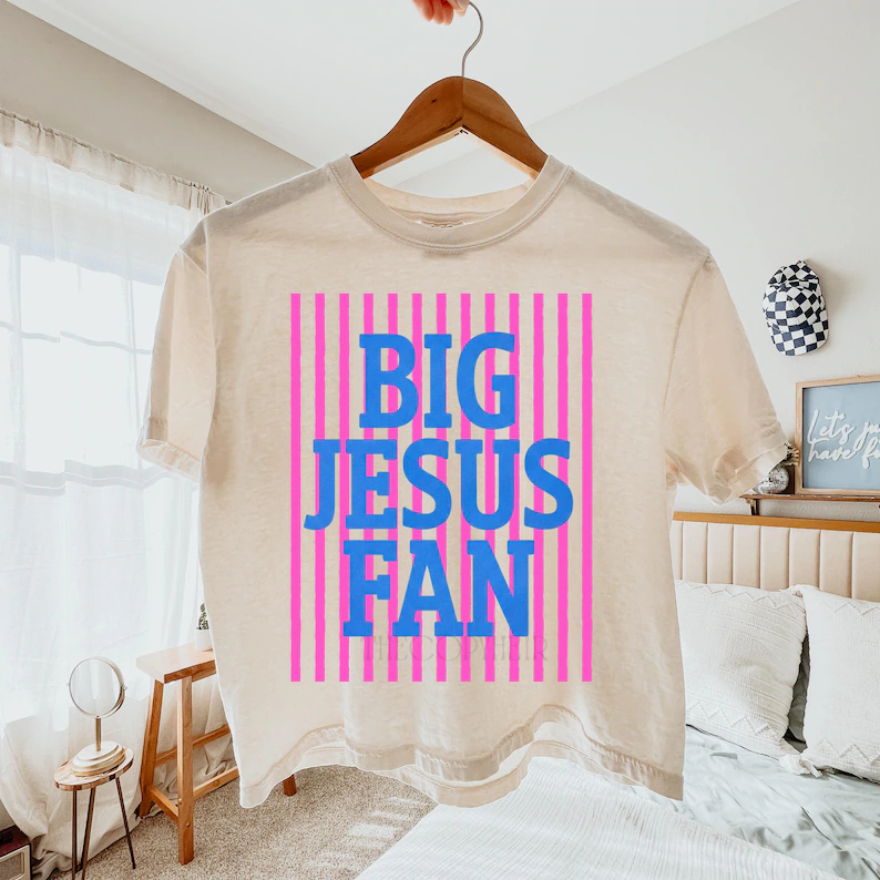 Big Jesus Fan  Tee