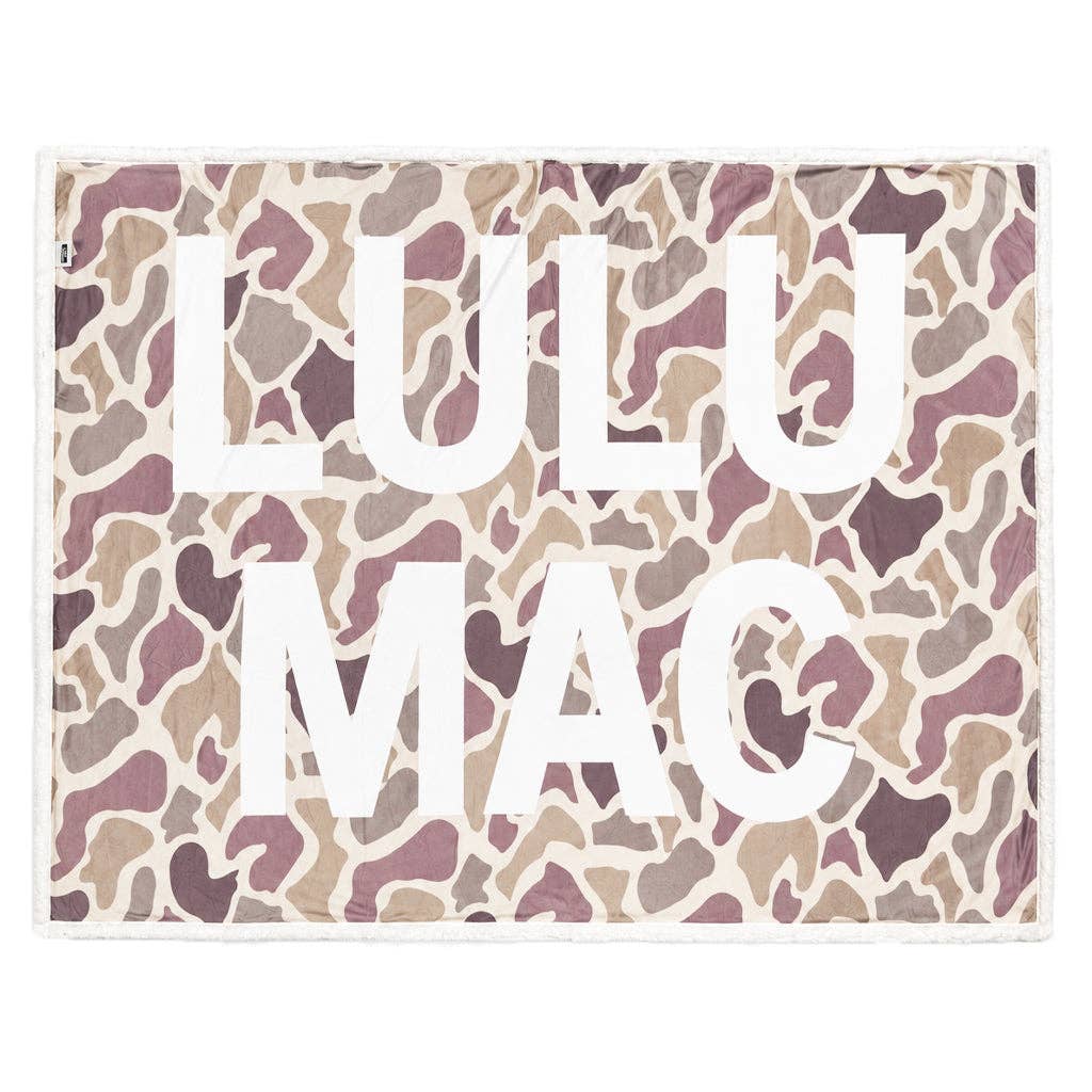 LM-BK-1003 LULU MAC BLANKET LIGHT CAMO