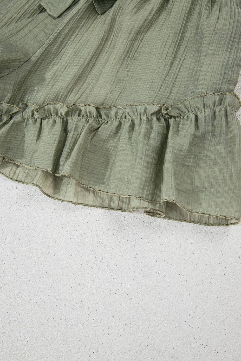 Soft Sage Flutter Skort