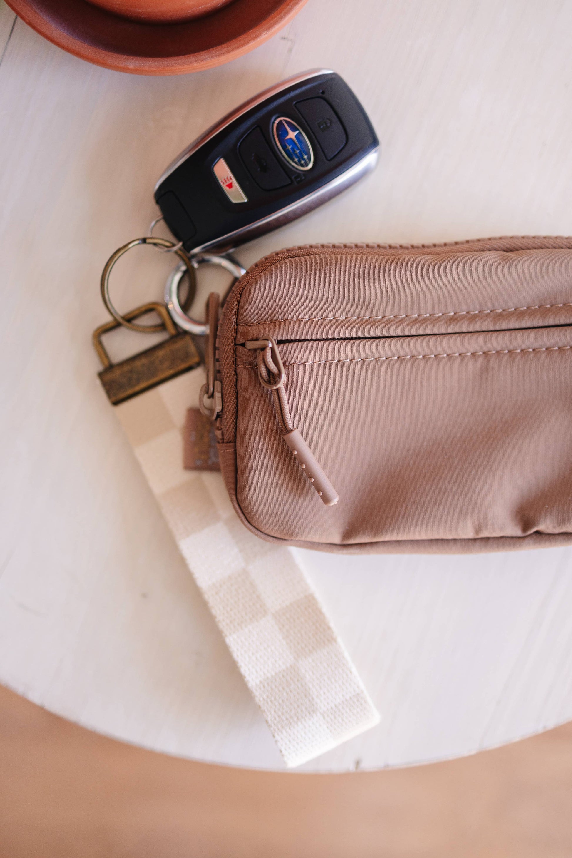 Canvas Wristlet Lanyard