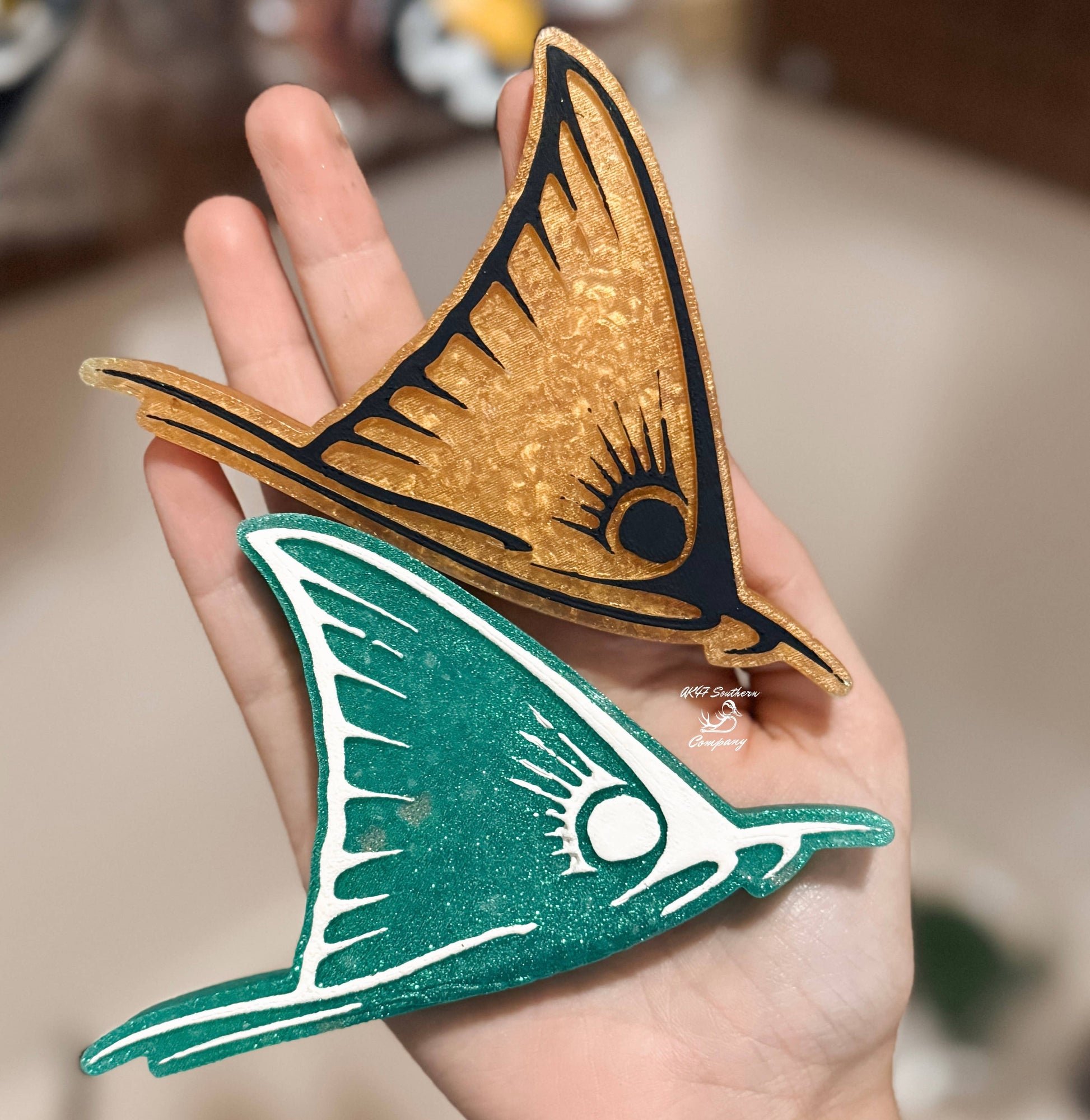 Redfish Tail Car Freshener - Blue