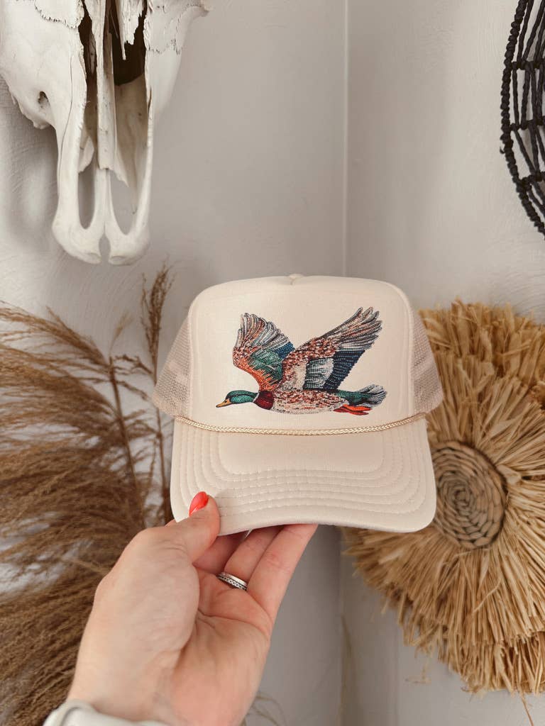 Glam Mallard Sand Cap