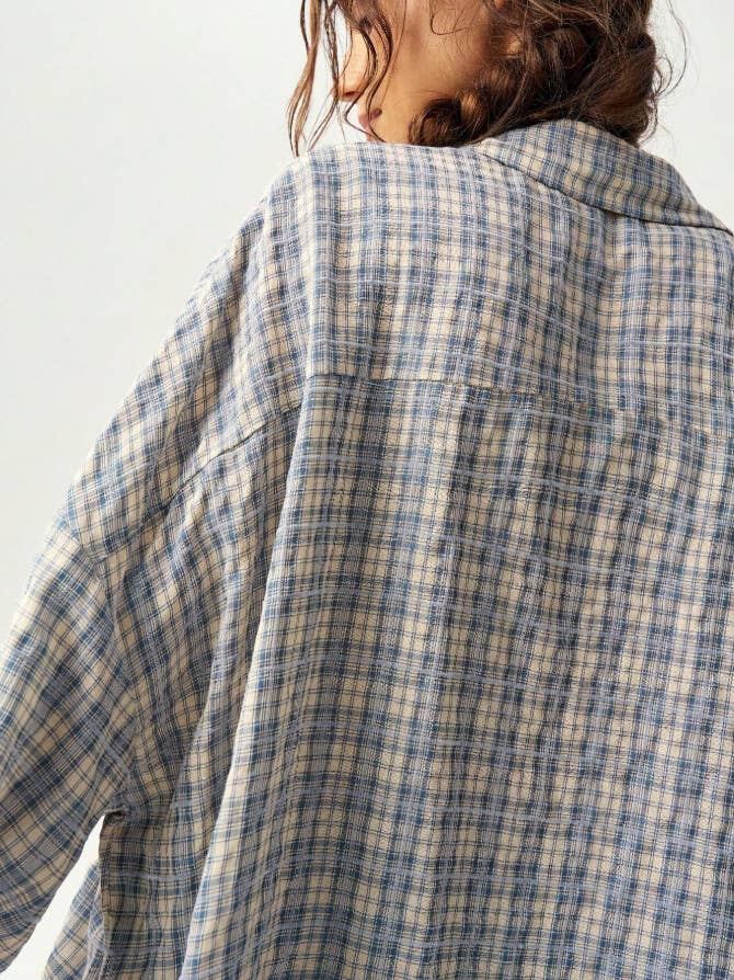 The Cedar Ridge Plaid Top