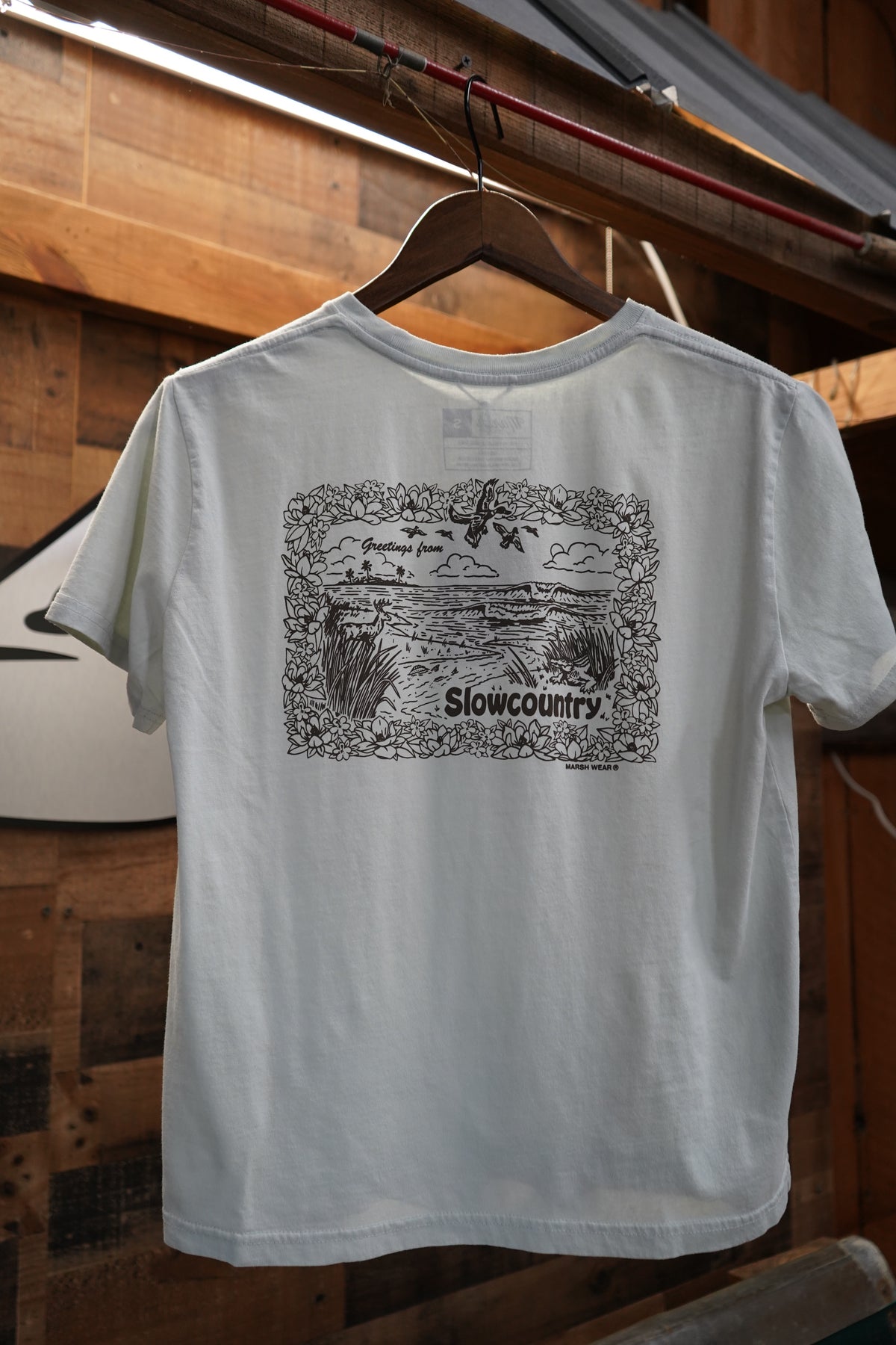 Postcard Tee - Stone