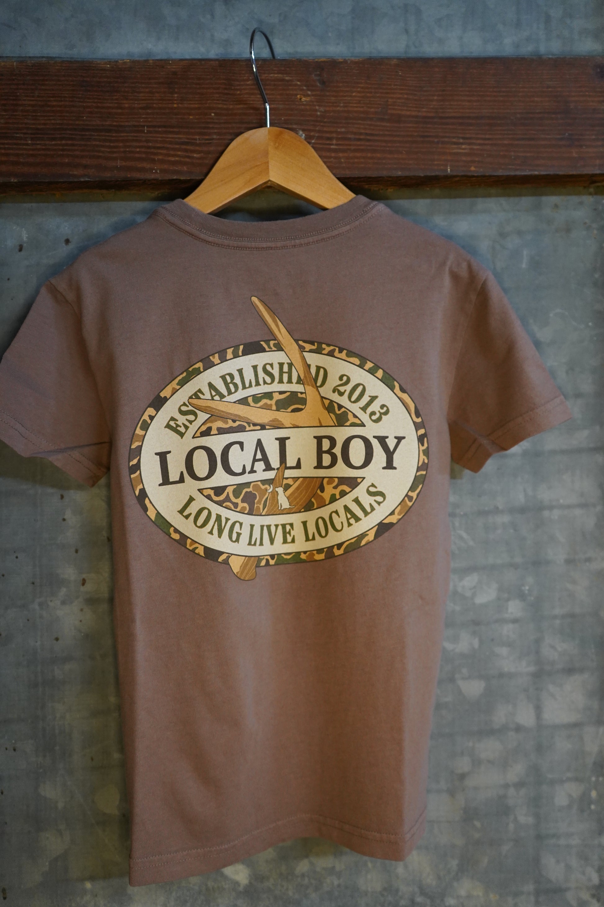 Youth Old School Antler Tee