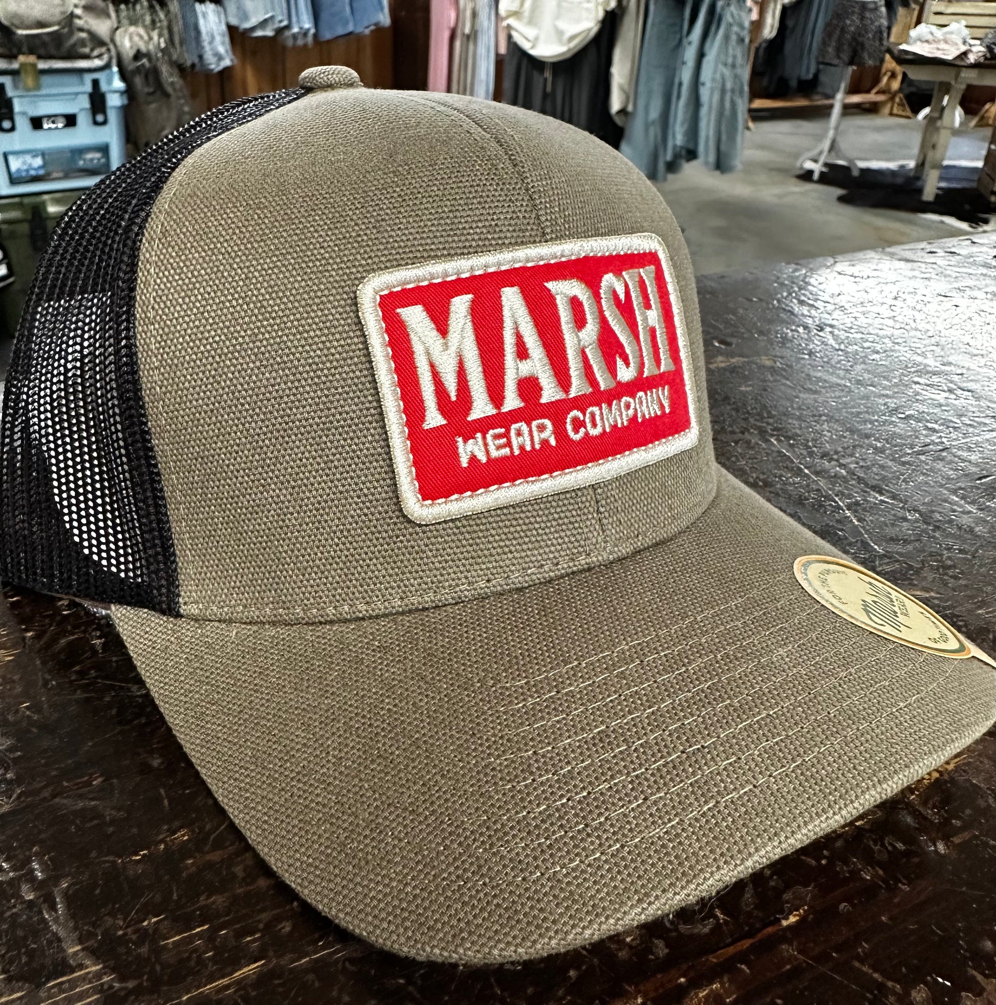 Badge Trucker- Harvest Gold