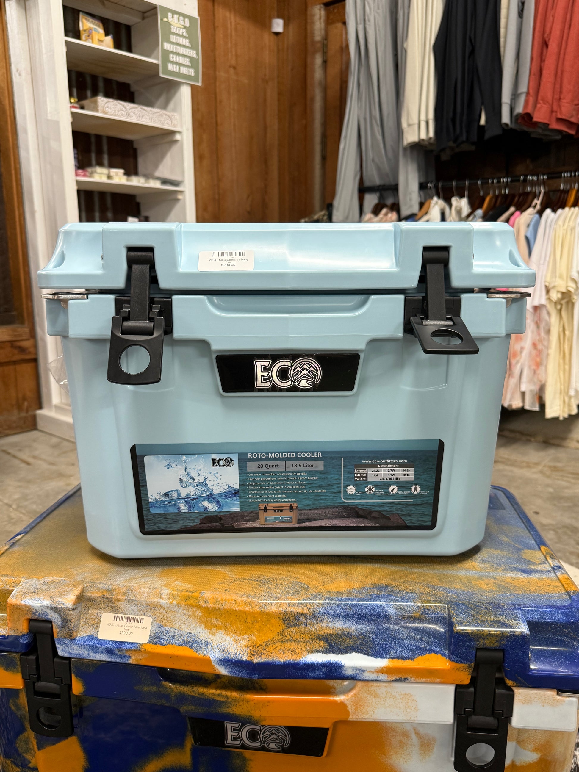 20 QT Solid Coolers