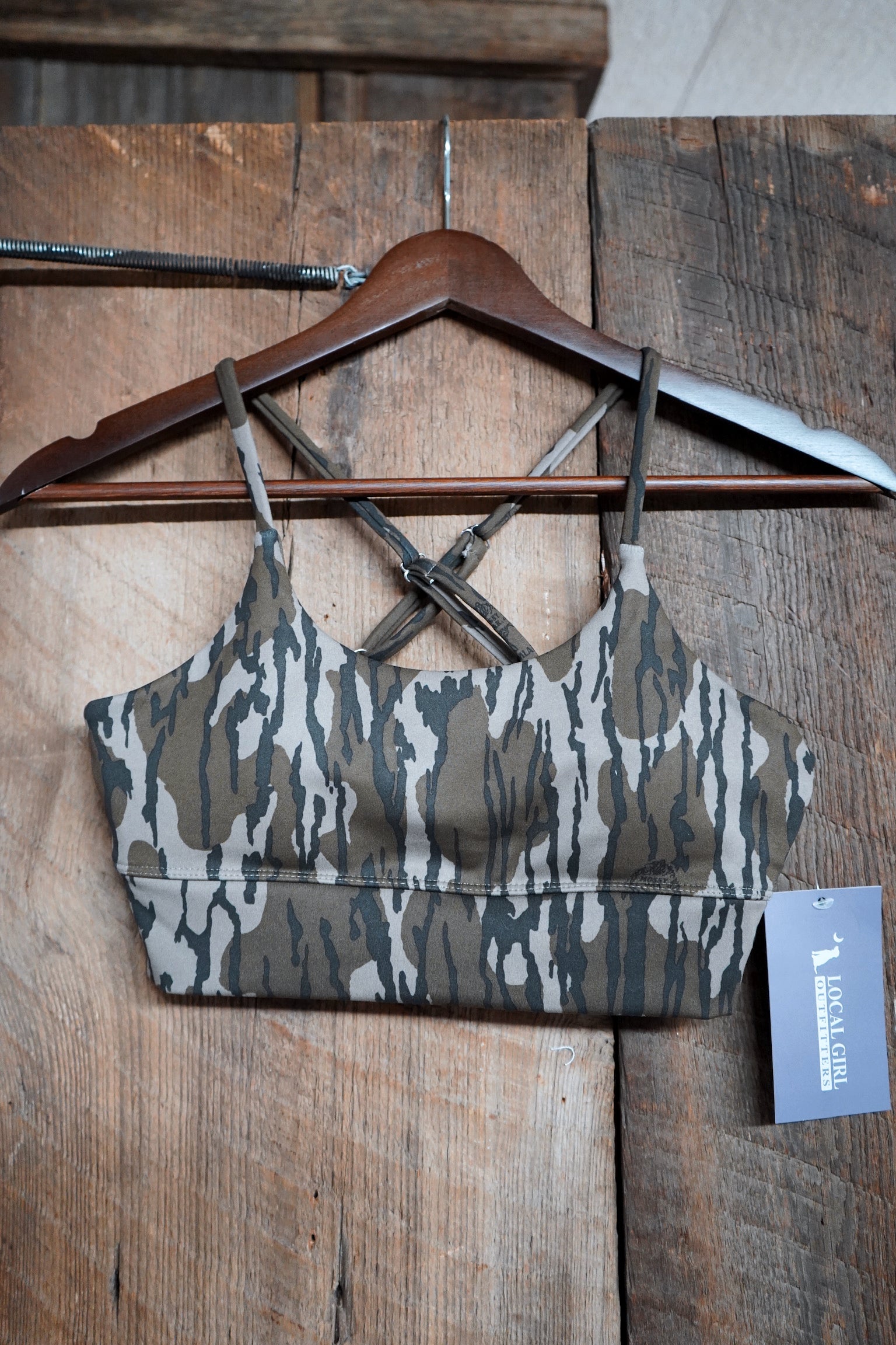 LG Bottomland Camp Sports Bra