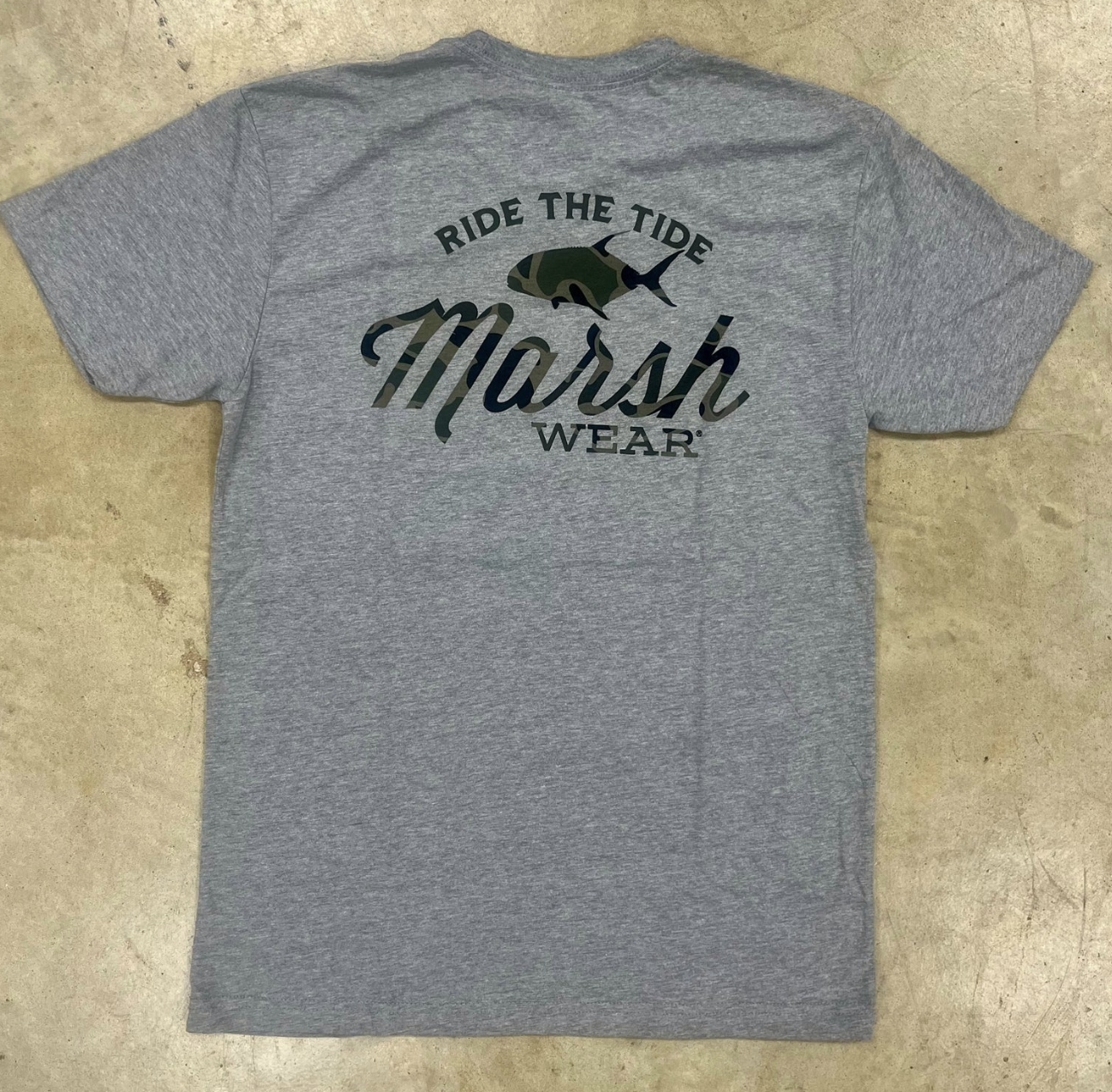 Tide Rider Tee - Steel Heather