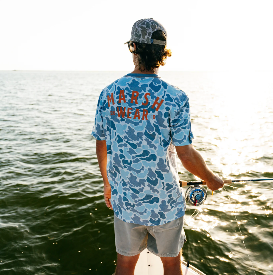 Stackhouse Tech Tee - Silver Mallard Camo