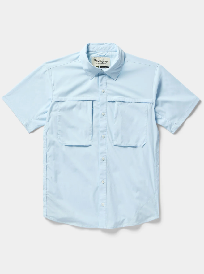 Men's Lightweight Fishing Shirt Short Sleeve