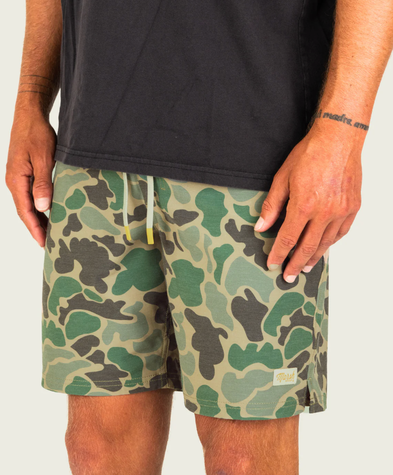 Fulton 8" Volleys - Green Mallard Camo
